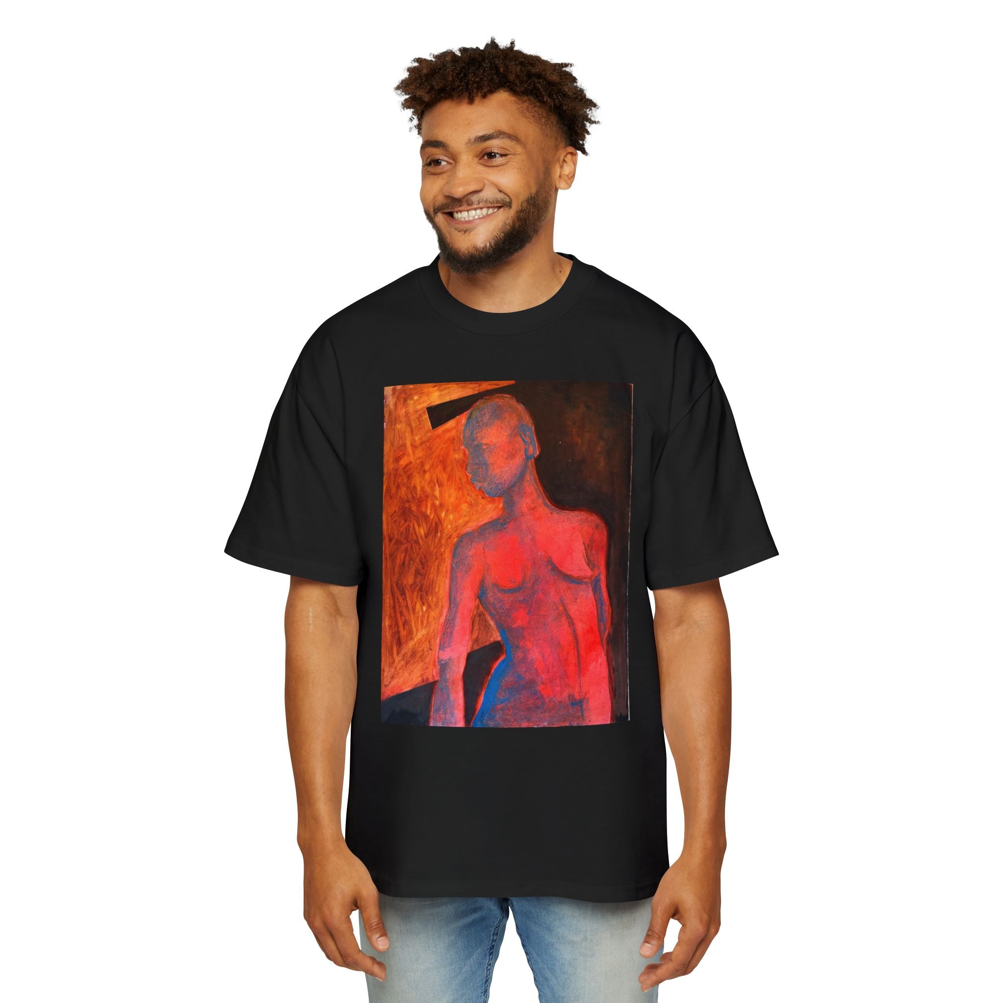 RED 2  | Human Silhouette Art Print
