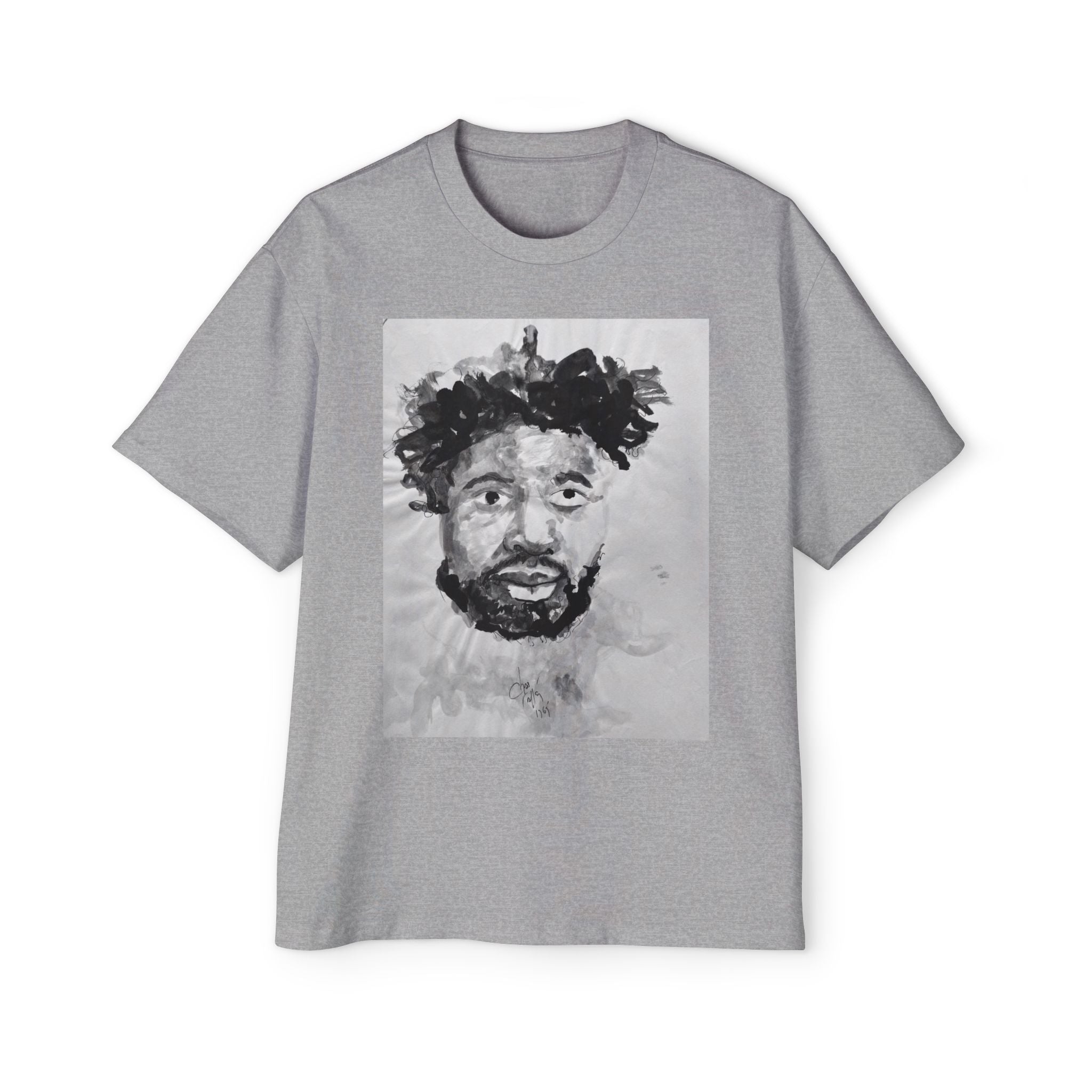CHARLES 2 | Black Ink Illustration, Artistic PRINT