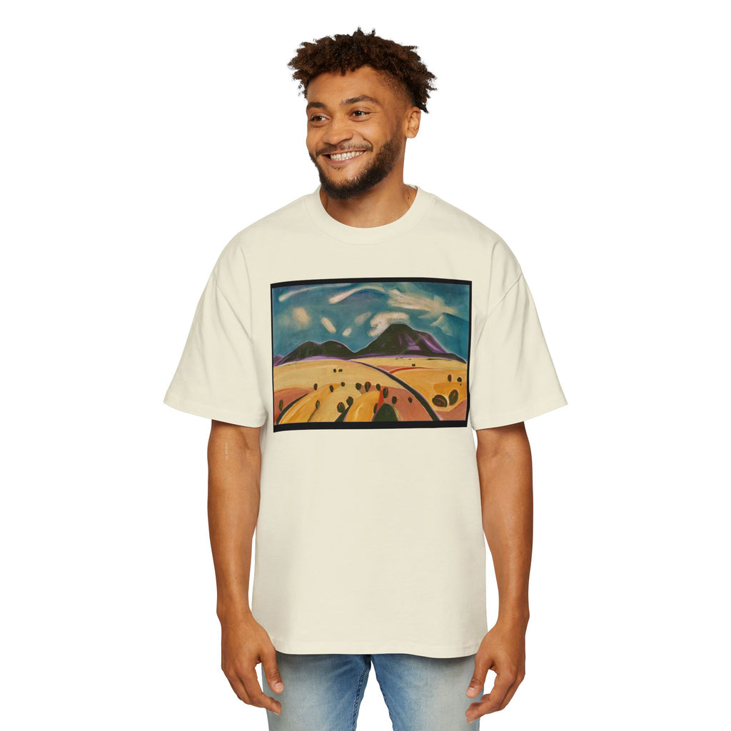SANTA FE  — Vintage Sunset Road Graphic T-Shirt