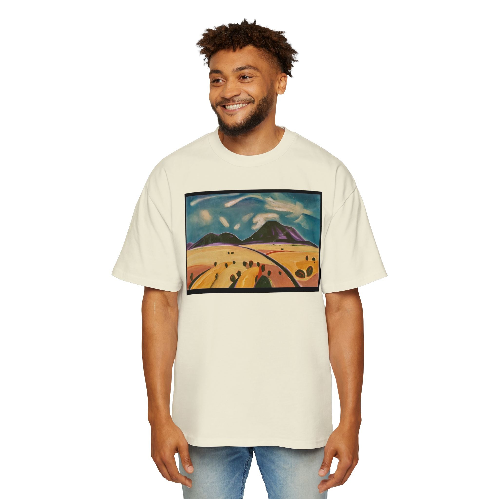 SANTA FE  — Vintage Sunset Road Graphic T-Shirt