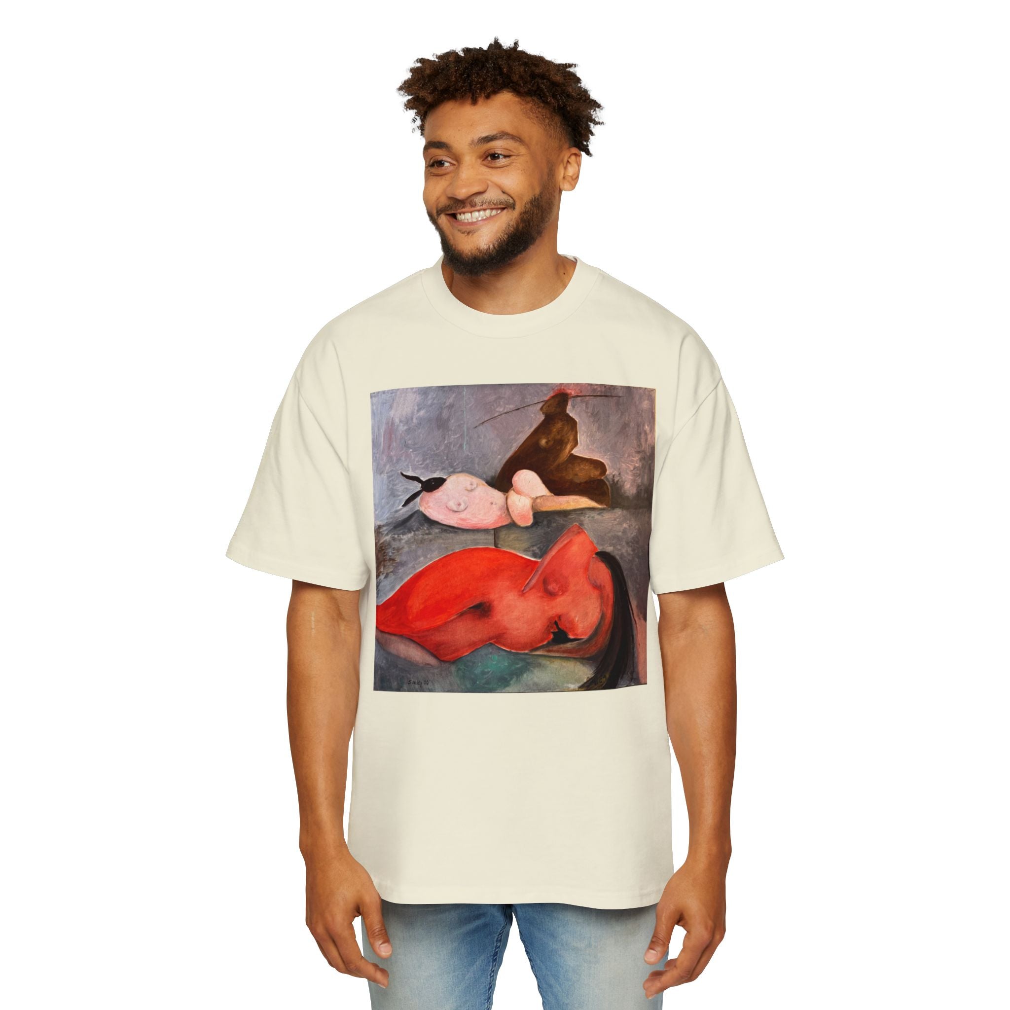 RED| Surreal Red and Pink Figures