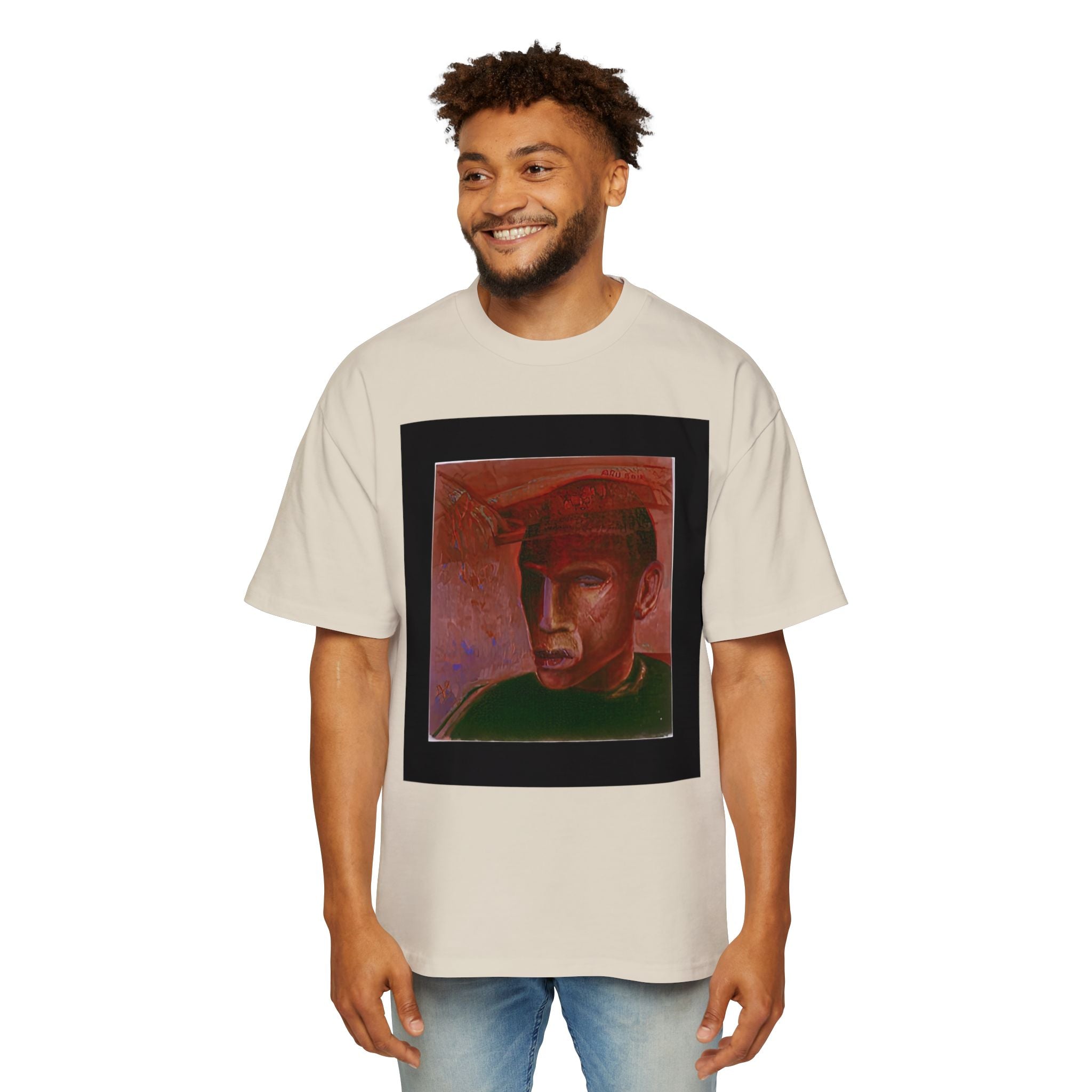 Bishop II Acrylic Vintage Portrait oversized art print tee by Charles Salley Gallery
