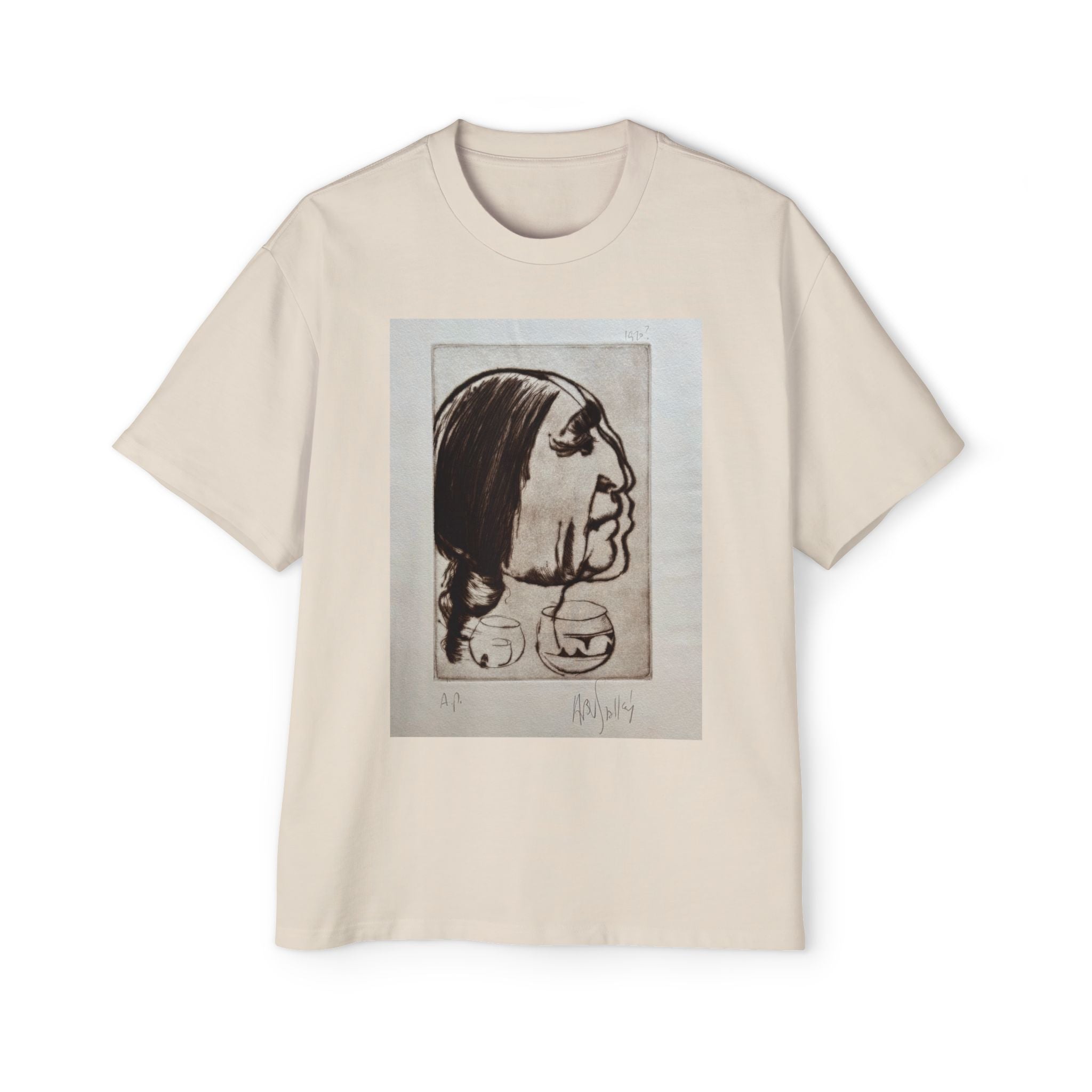 THE LAST MAN| Indigenous Portrait Art Tee