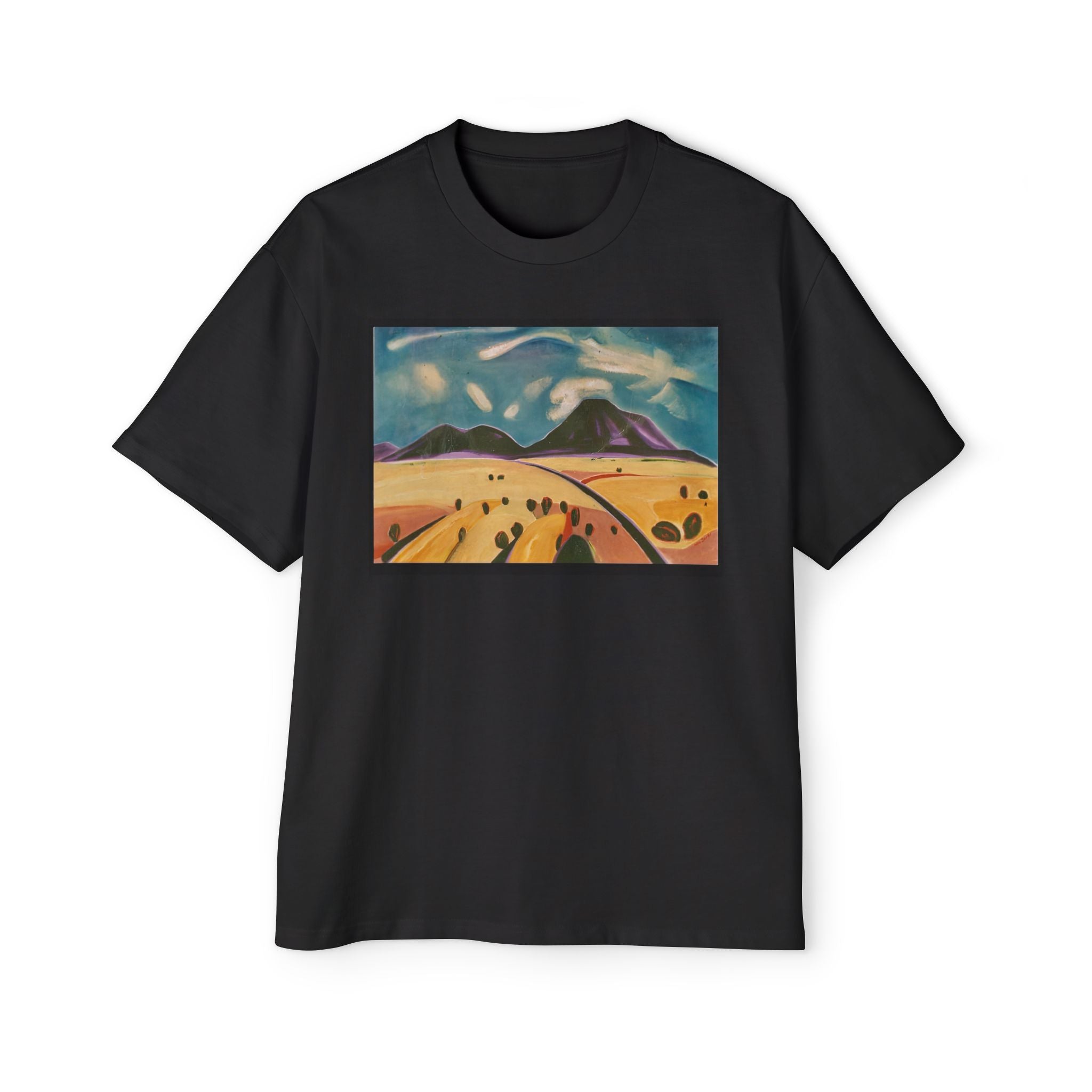 SANTA FE  — Vintage Sunset Road Graphic T-Shirt