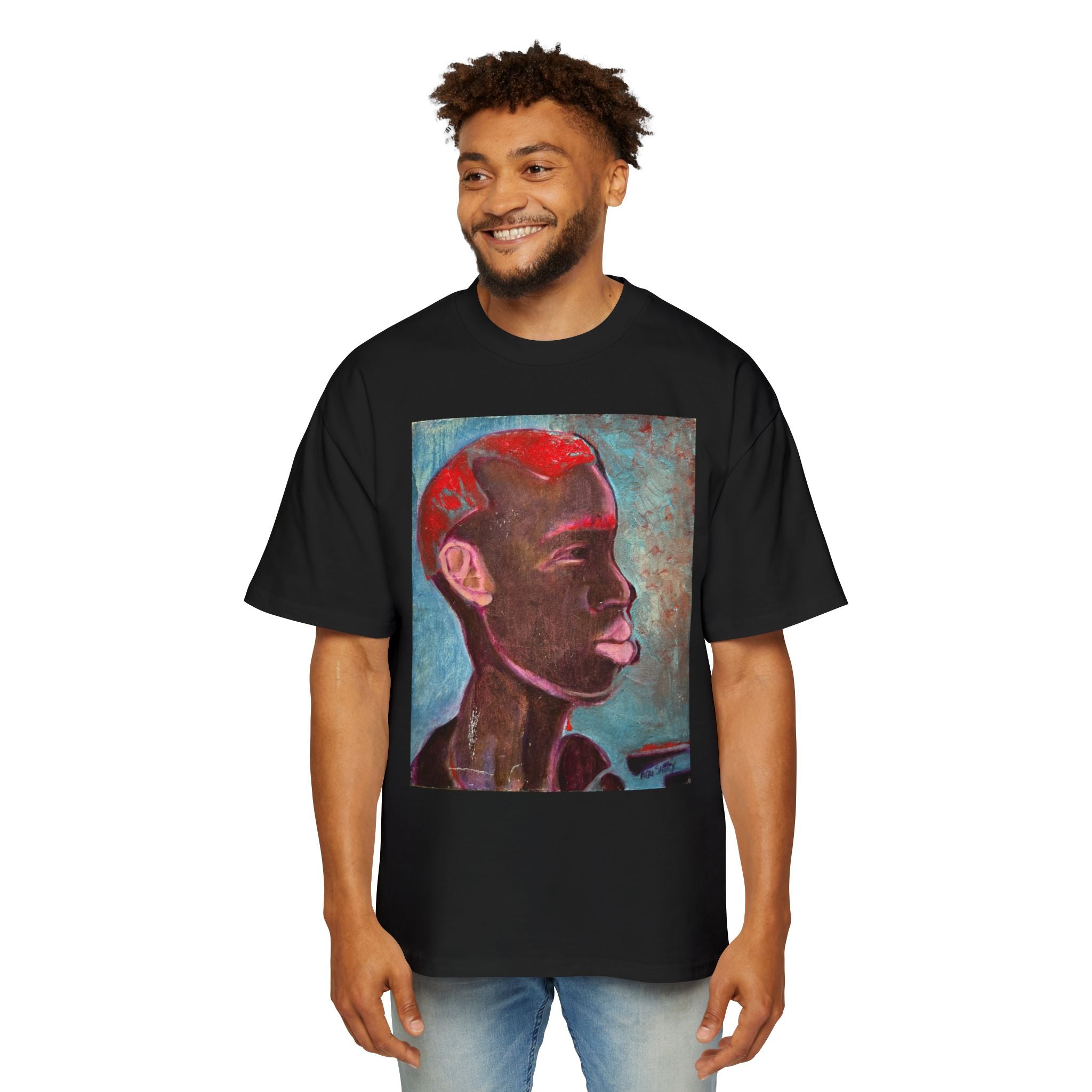 SPACEMAN 1  | Red-Head  Art Tee