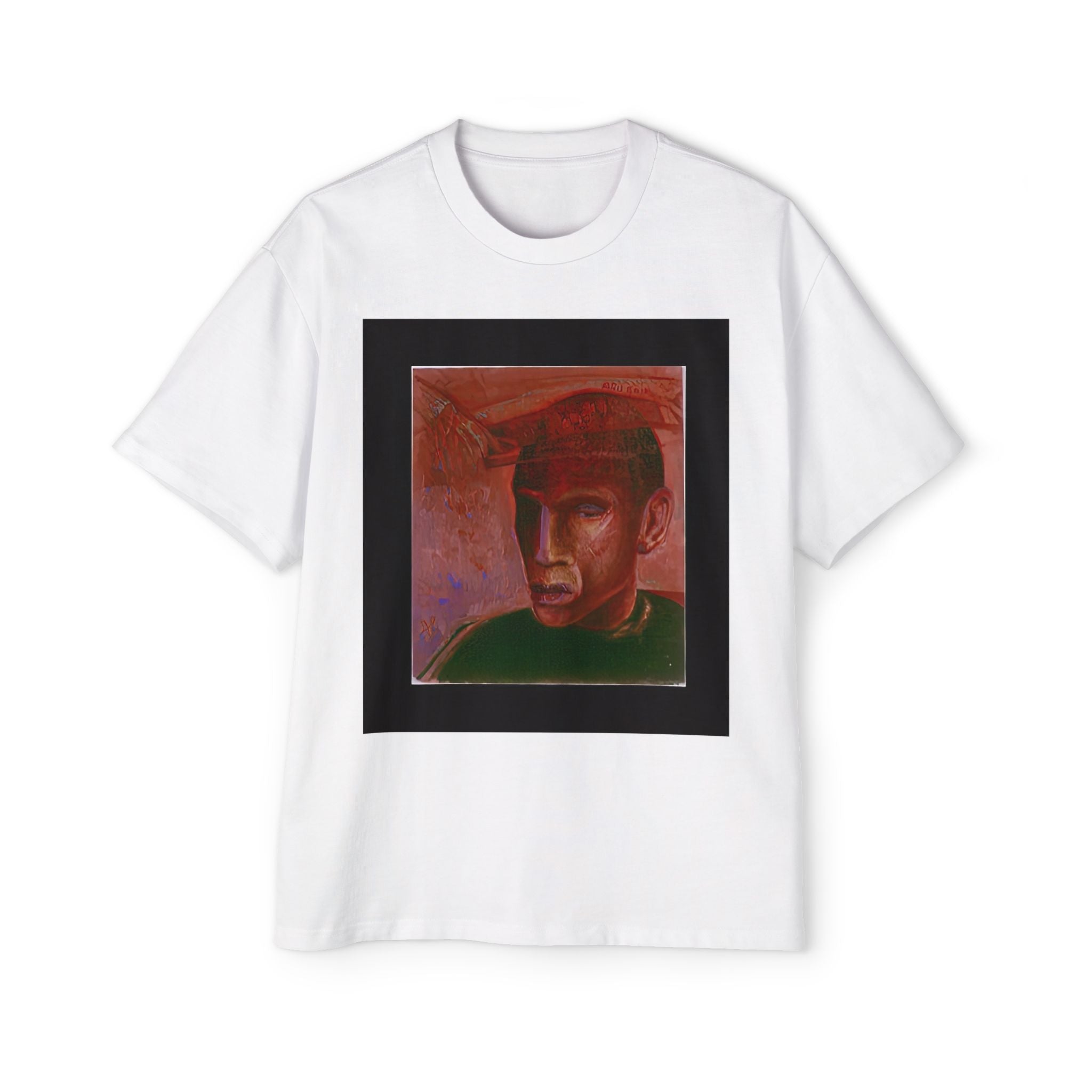 Bishop II Acrylic Vintage Portrait oversized art print tee by Charles Salley Gallery