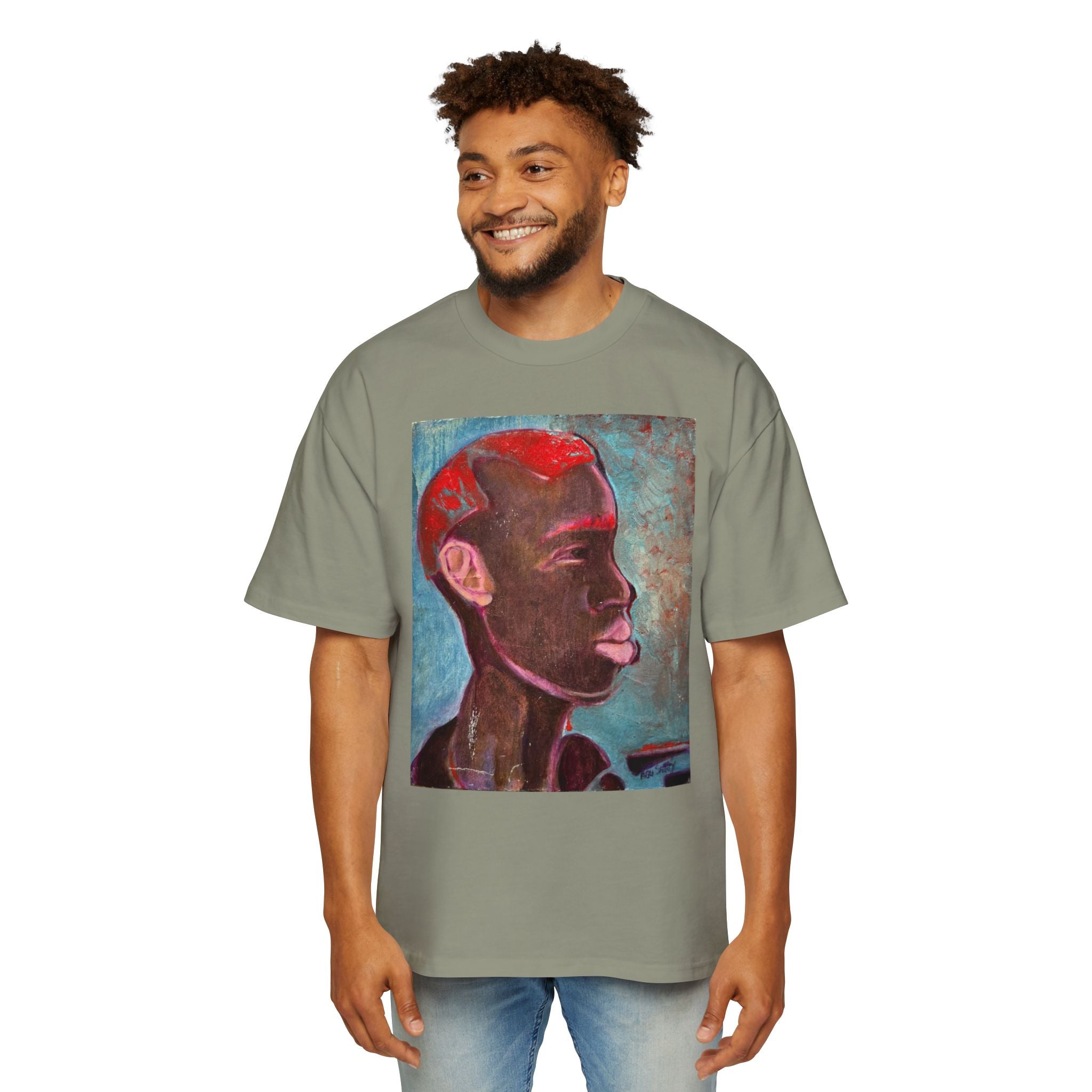 SPACEMAN 1  | Red-Head  Art Tee