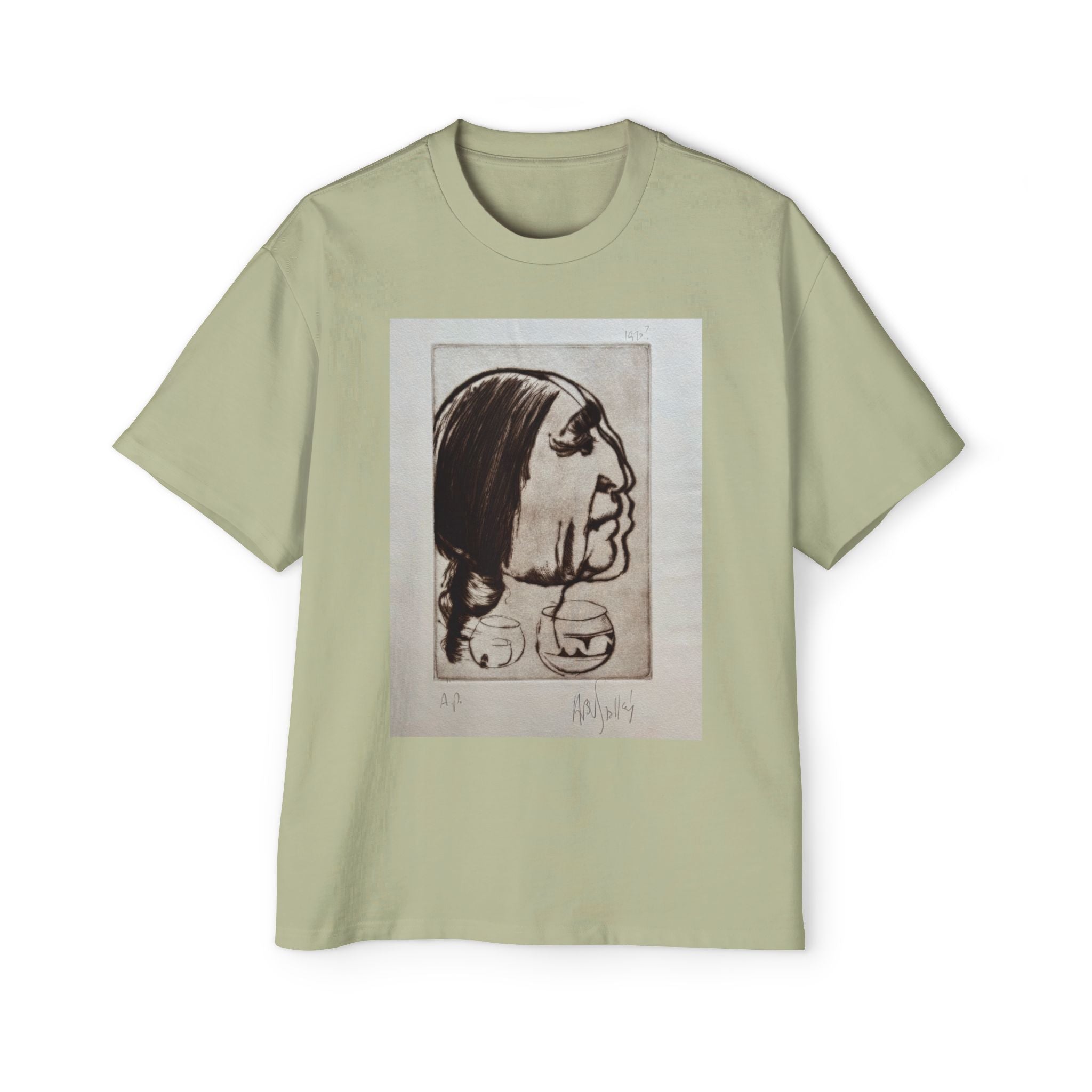 THE LAST MAN| Indigenous Portrait Art Tee