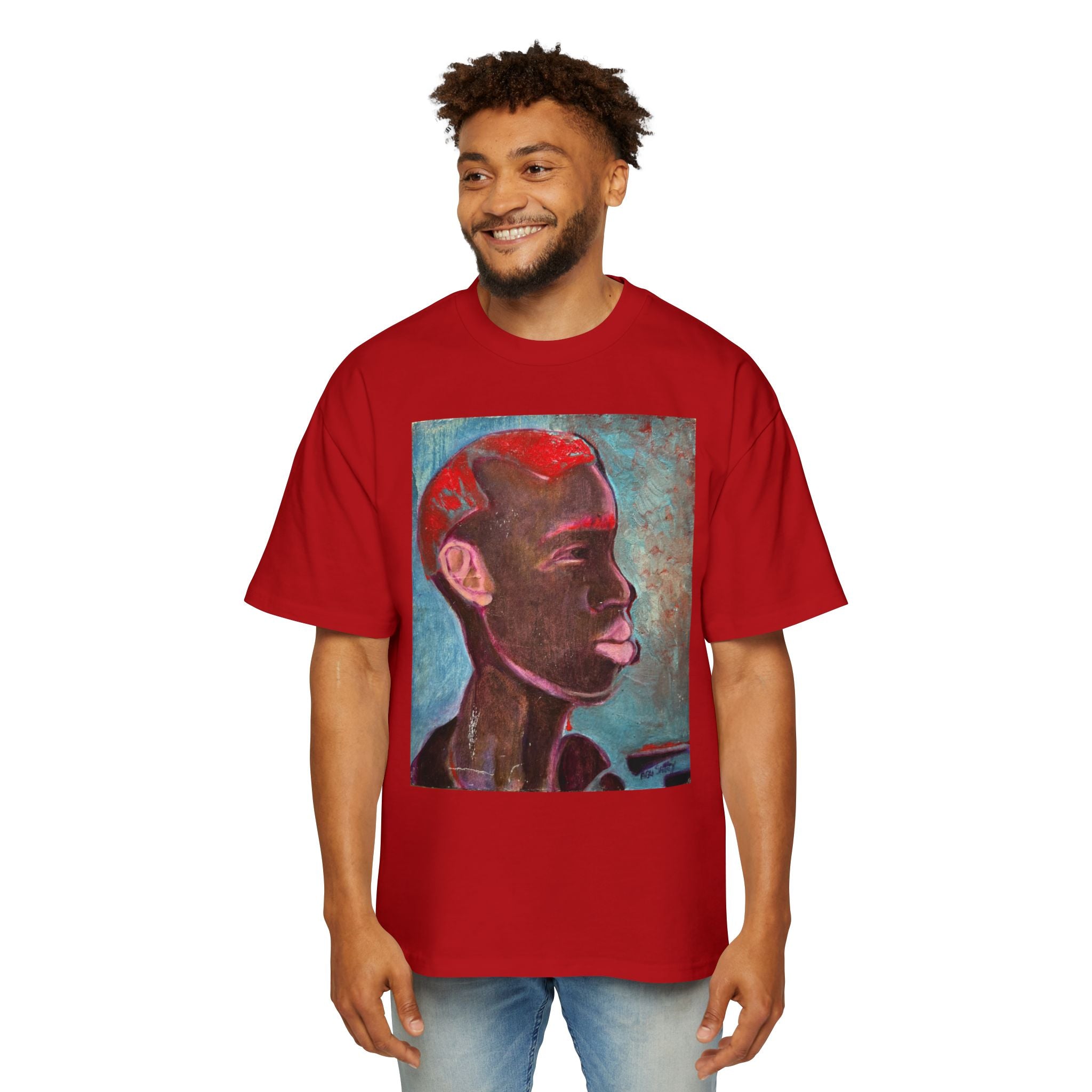 SPACEMAN 1  | Red-Head  Art Tee