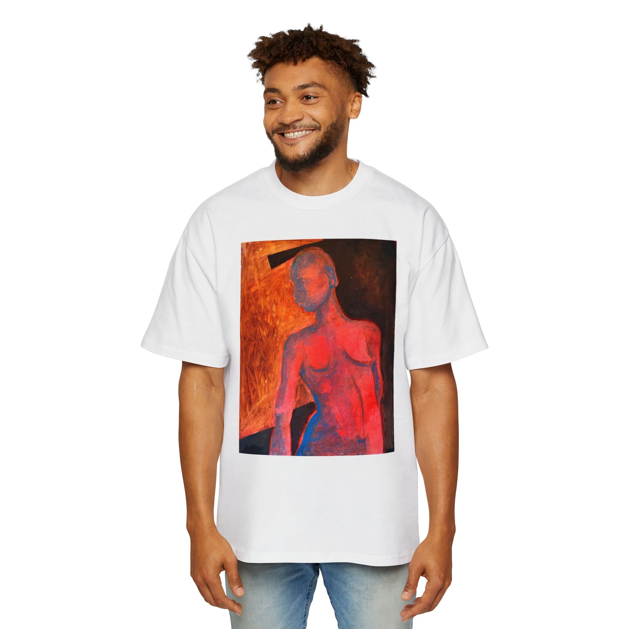 RED 2  | Human Silhouette Art Print
