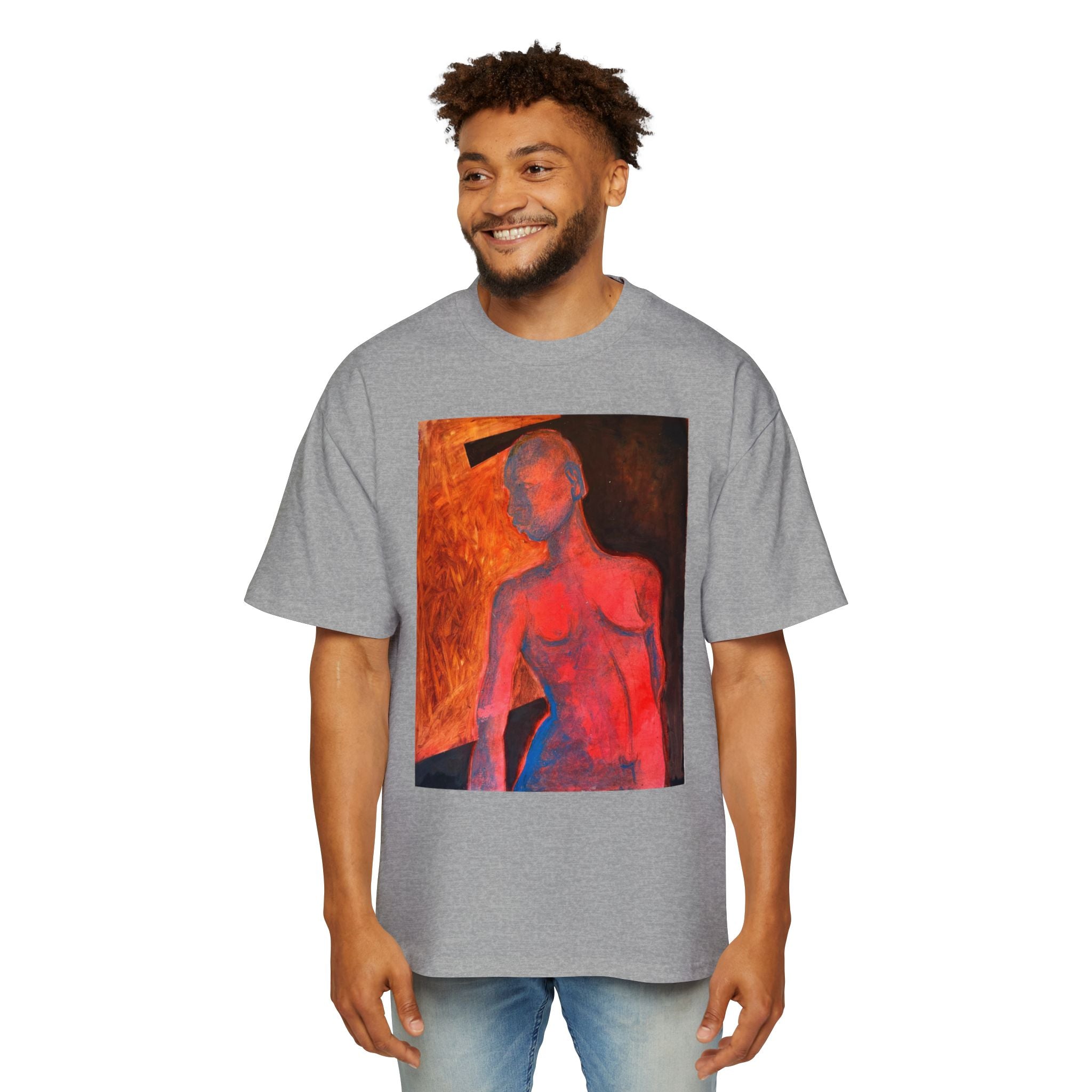 RED 2  | Human Silhouette Art Print