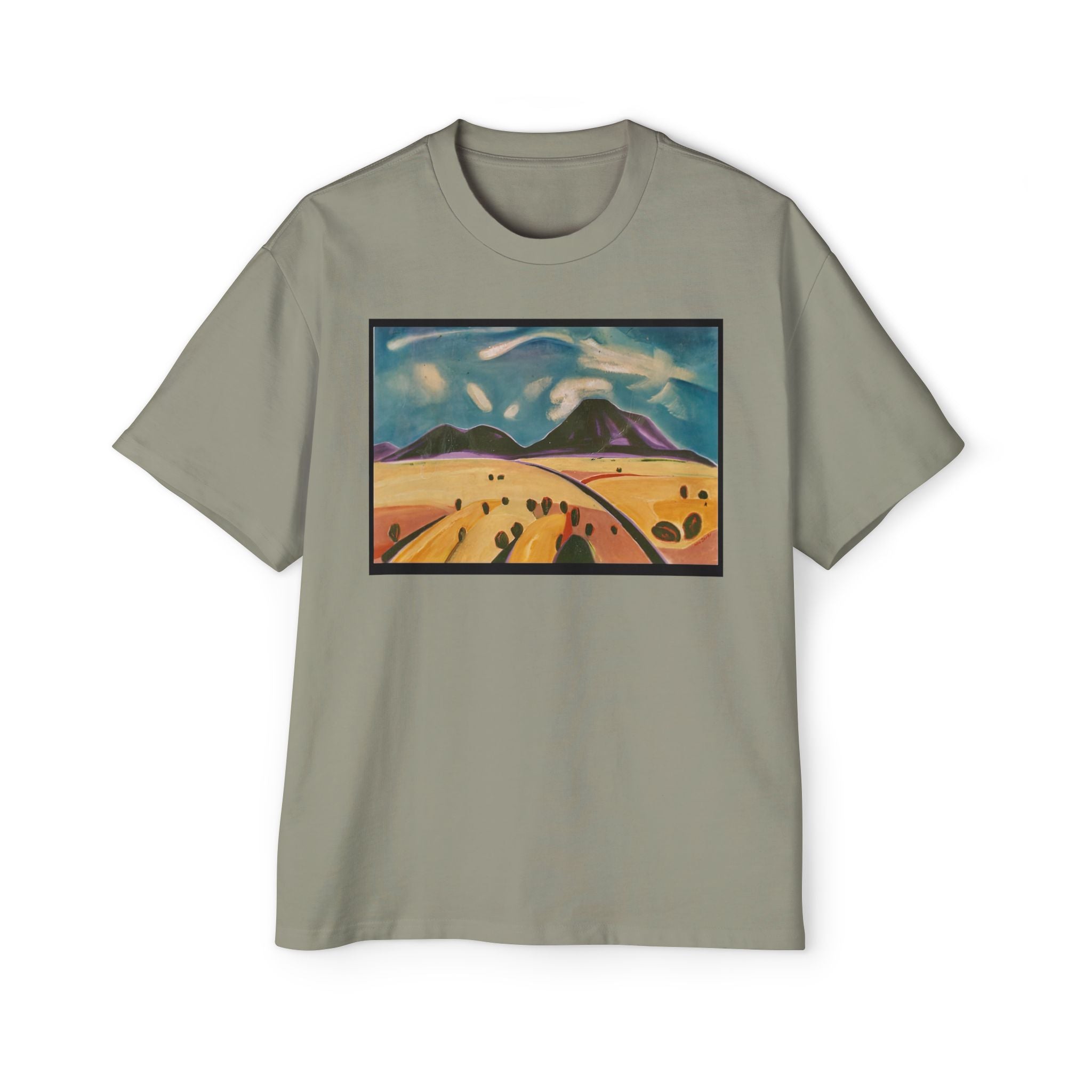 SANTA FE  — Vintage Sunset Road Graphic T-Shirt