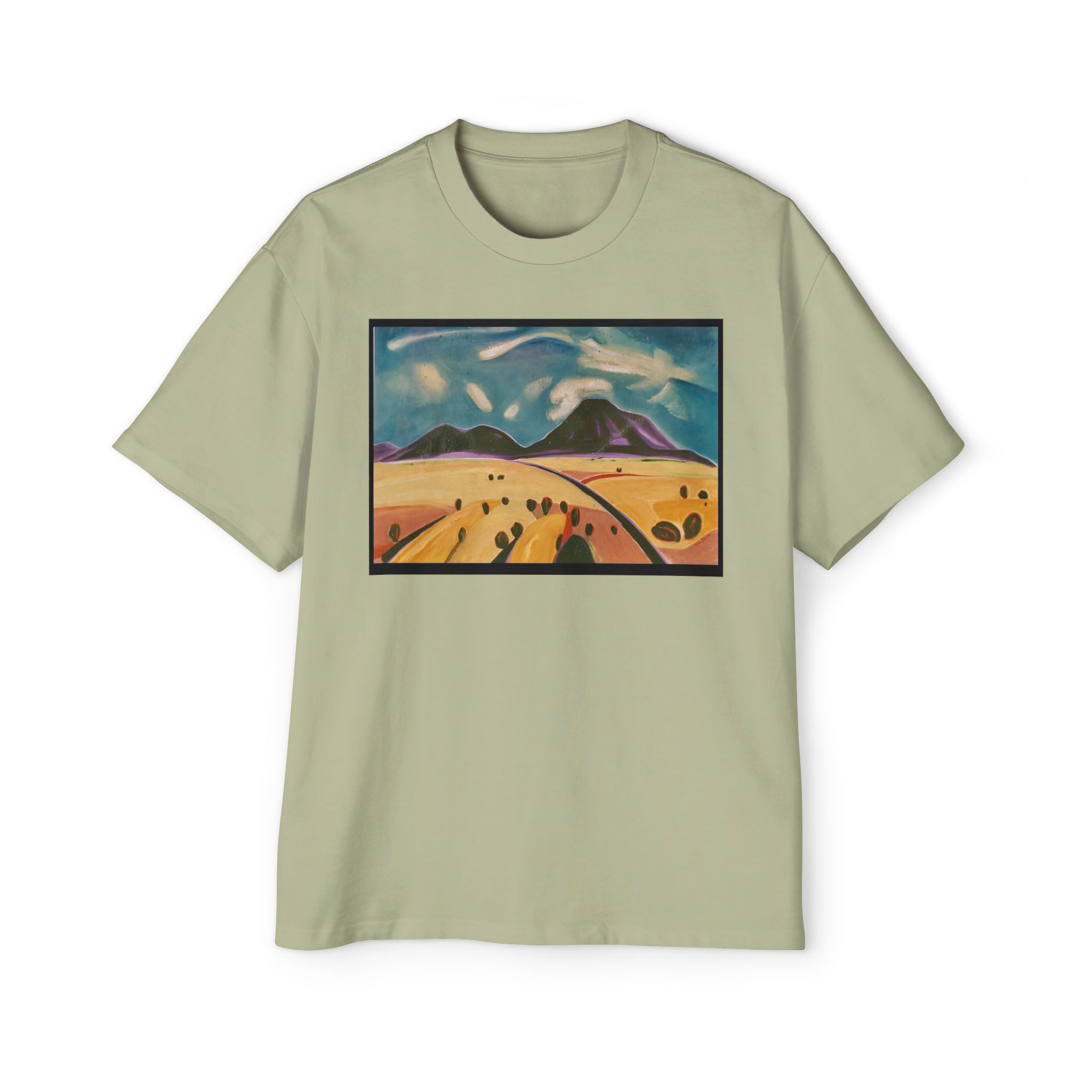 SANTA FE  — Vintage Sunset Road Graphic T-Shirt