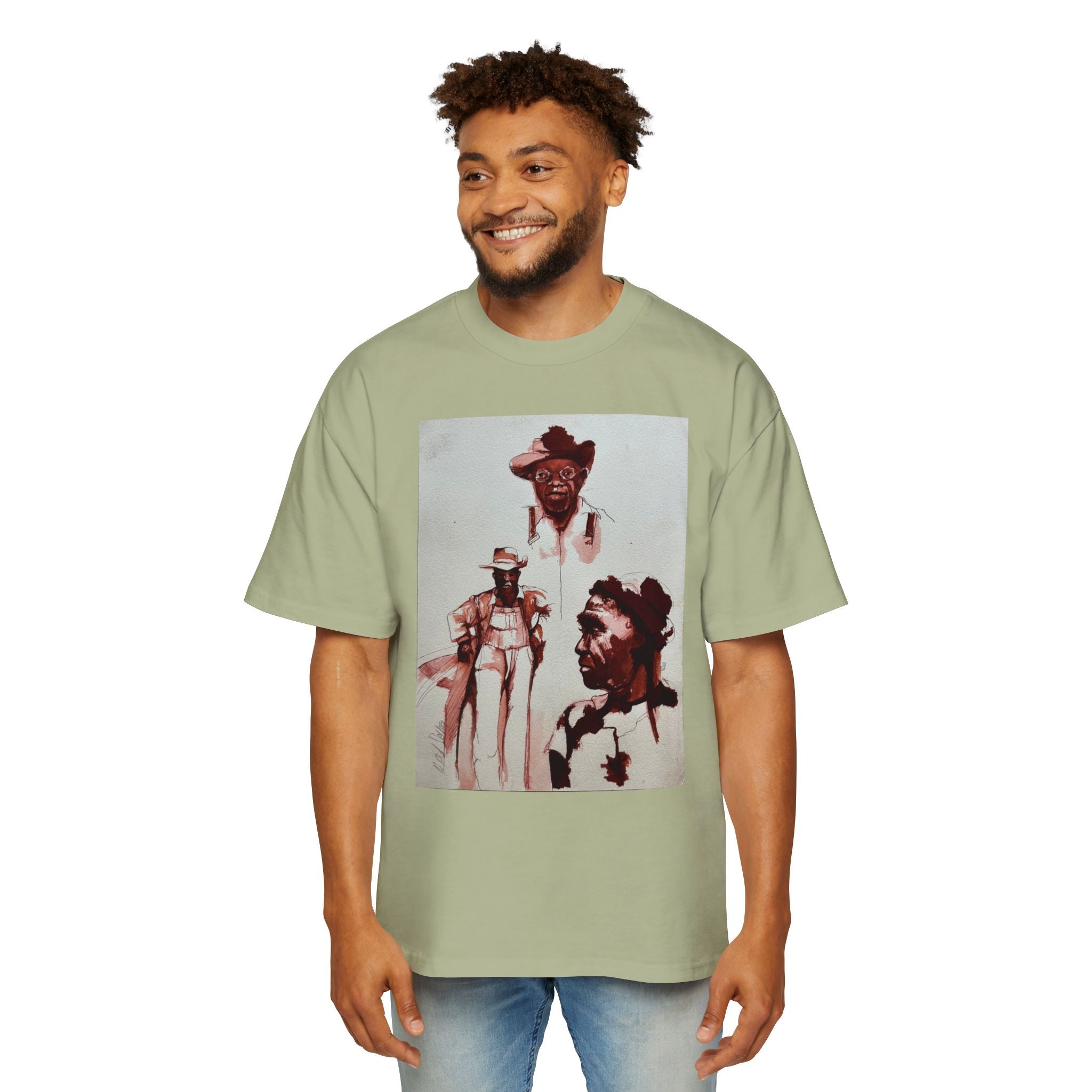 BLACK COWBOYS| Vintage Rodeo Art, Western Men’s Tee