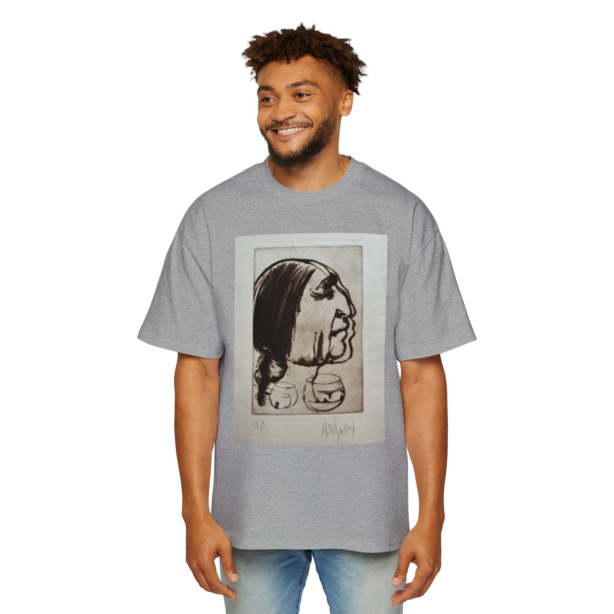 THE LAST MAN| Indigenous Portrait Art Tee