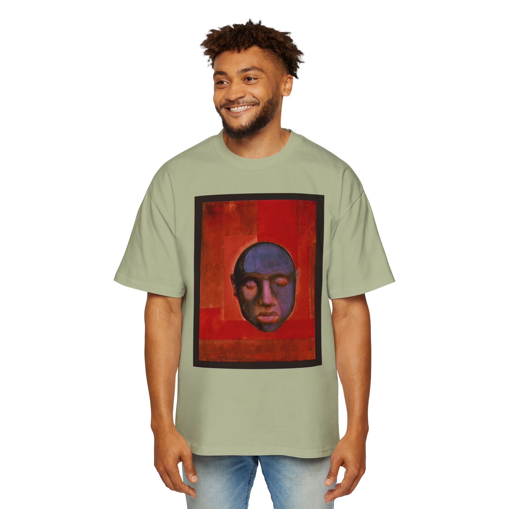 BLUE FACE — Art Print