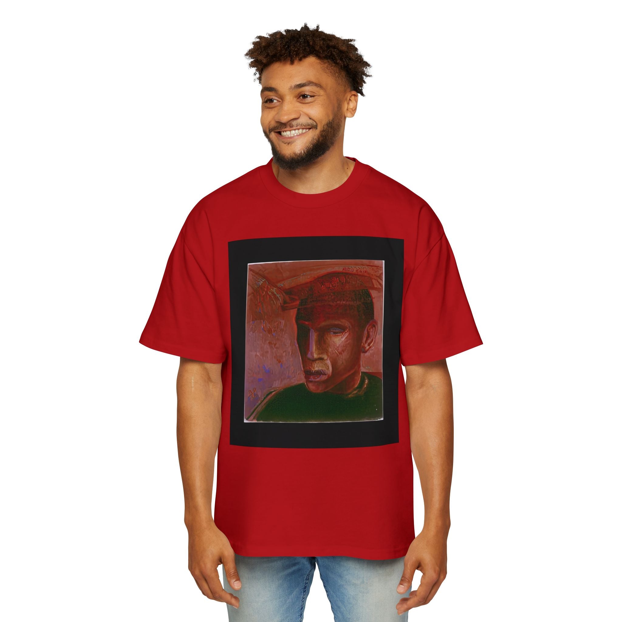 Bishop II Acrylic Vintage Portrait oversized art print tee by Charles Salley Gallery