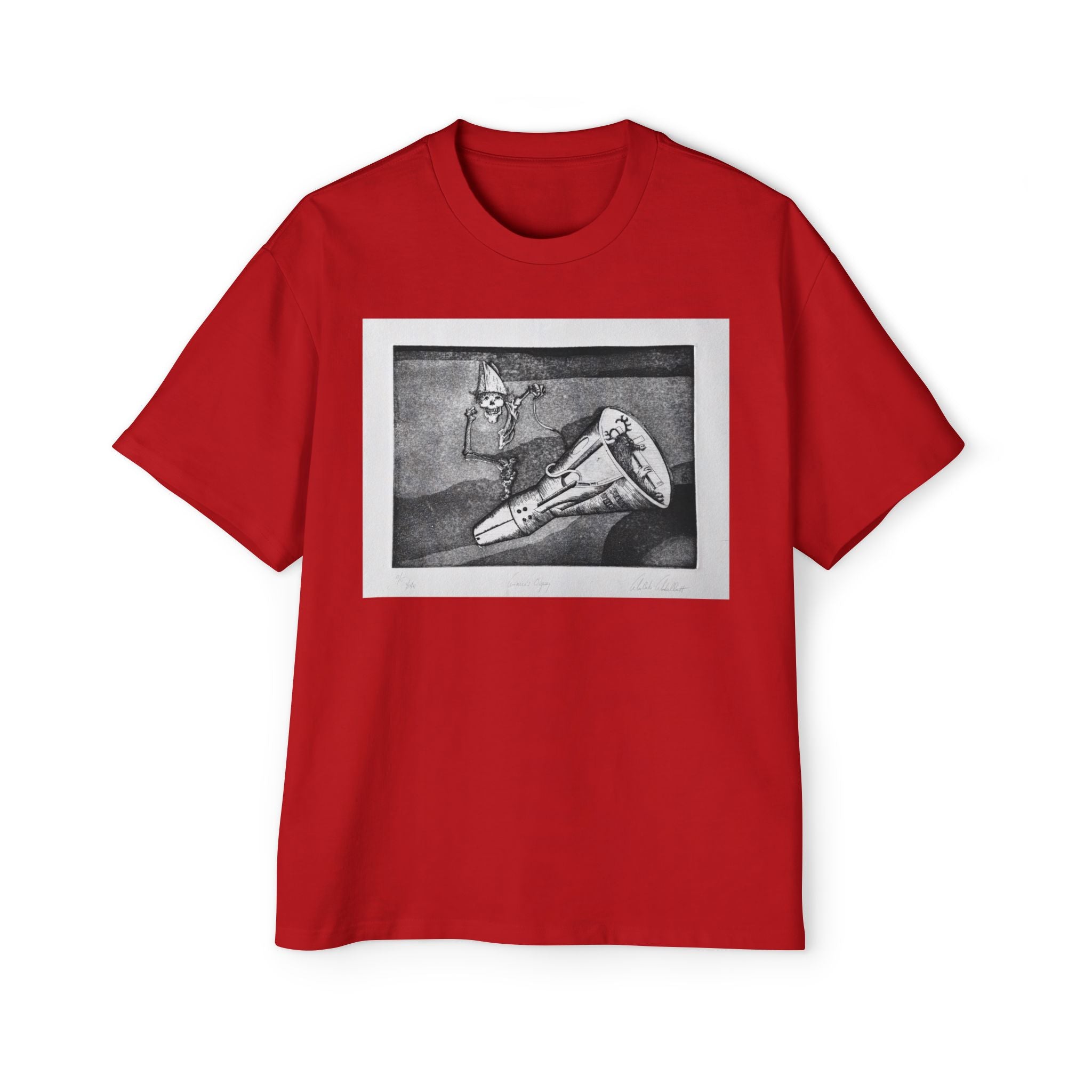 AMERICAN ODDSEY | LITHOGRAPHY Art Tee