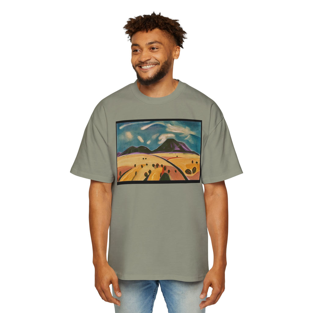 SANTA FE  — Vintage Sunset Road Graphic T-Shirt