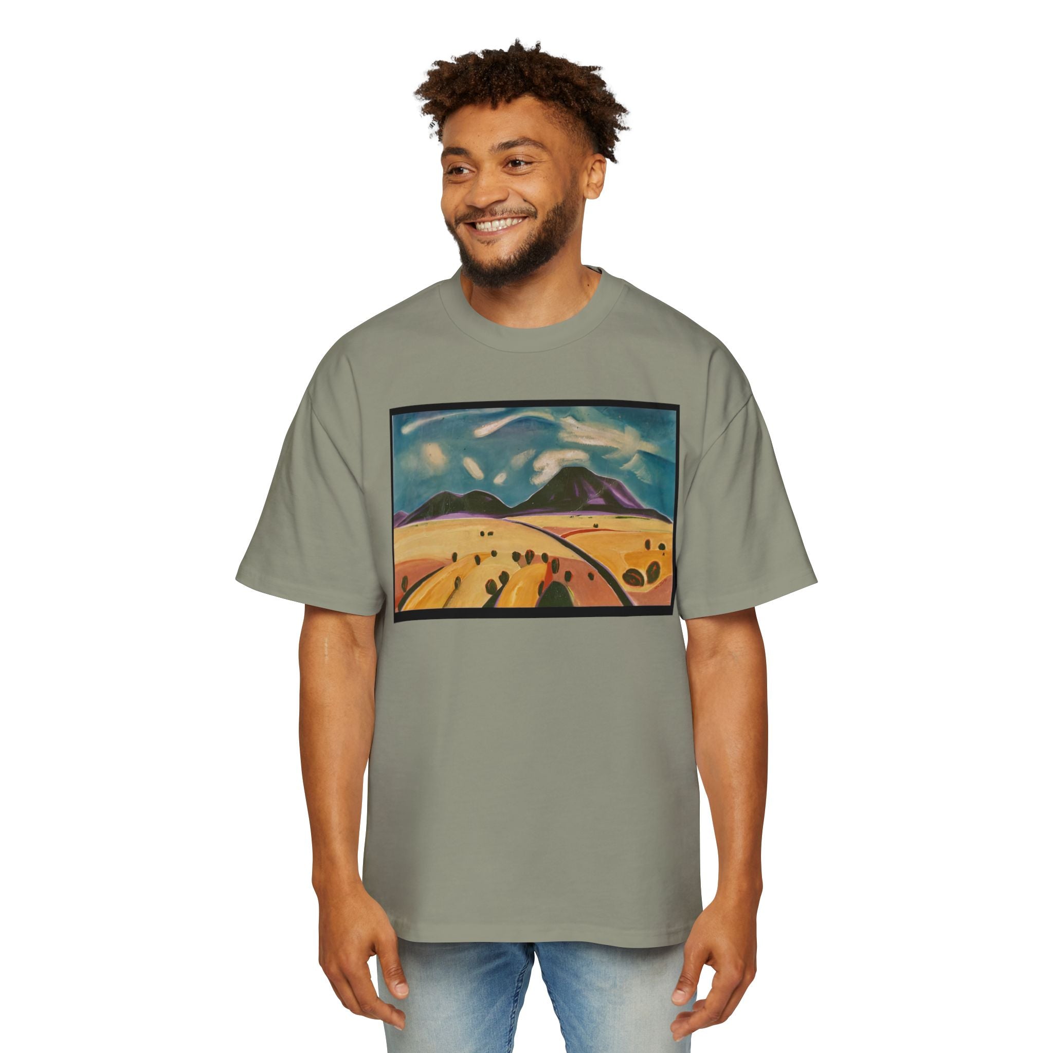 SANTA FE  — Vintage Sunset Road Graphic T-Shirt