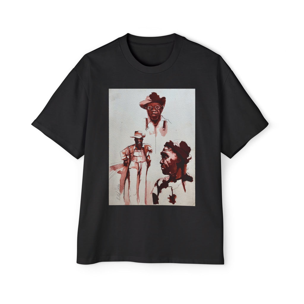 BLACK COWBOYS| Vintage Rodeo Art, Western Men’s Tee