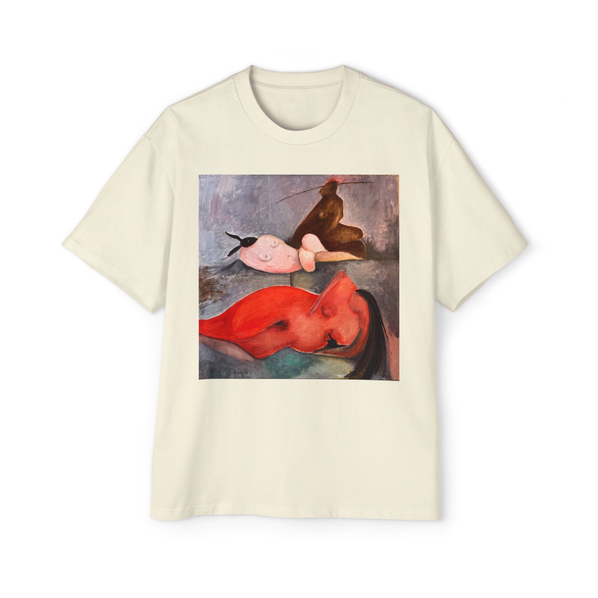 RED| Surreal Red and Pink Figures