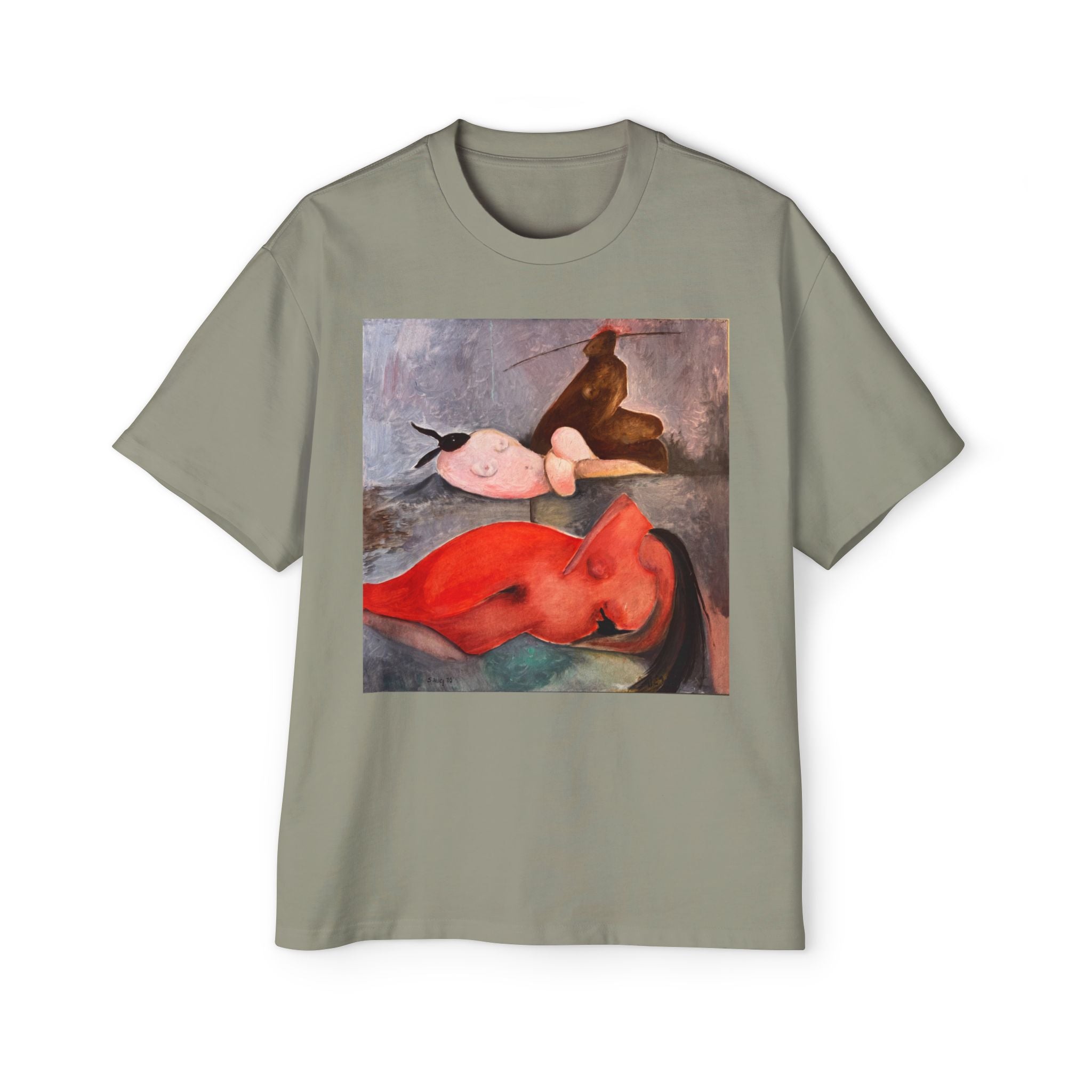 RED| Surreal Red and Pink Figures