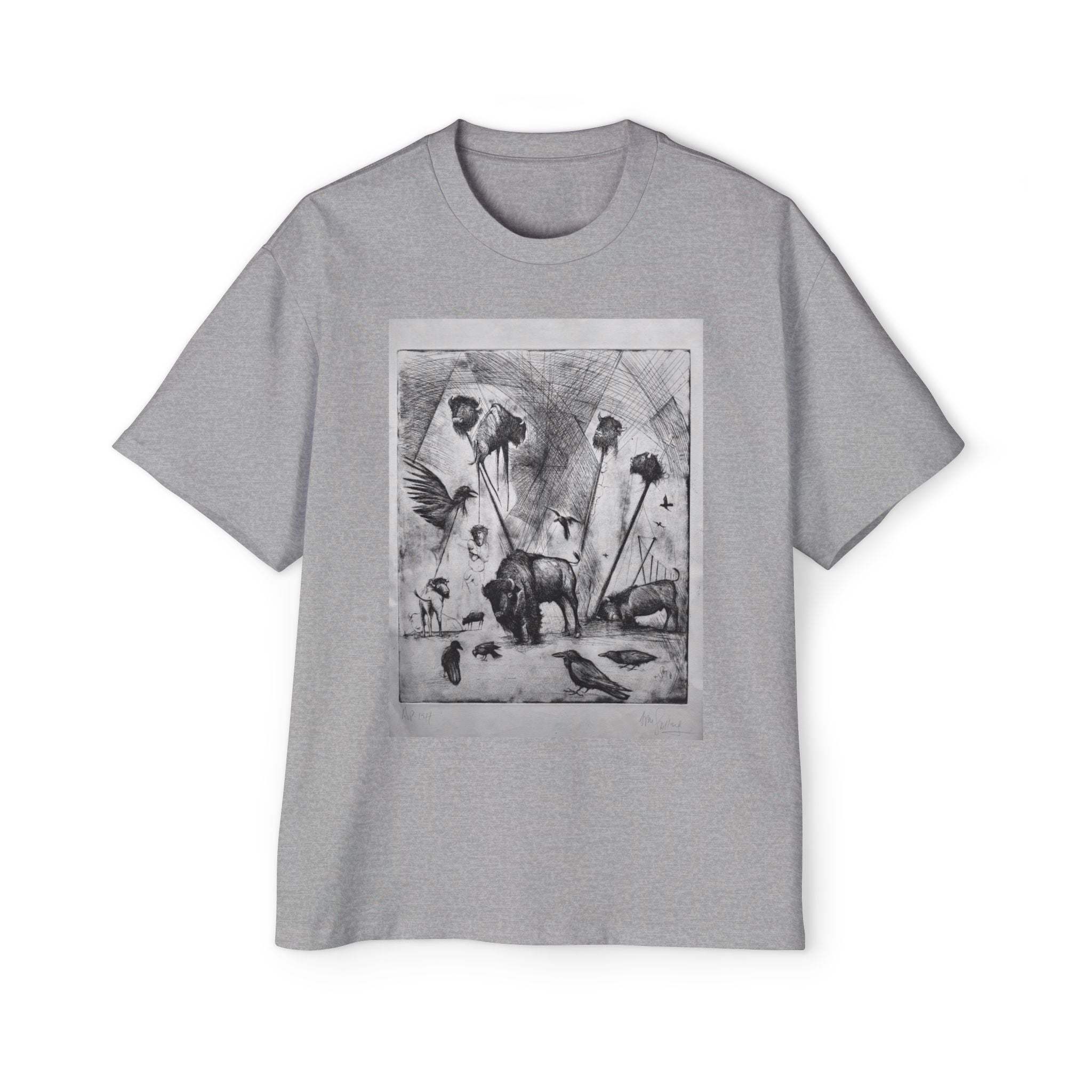 LAST BUFFALO | LITHOGRAPHIC PRINT