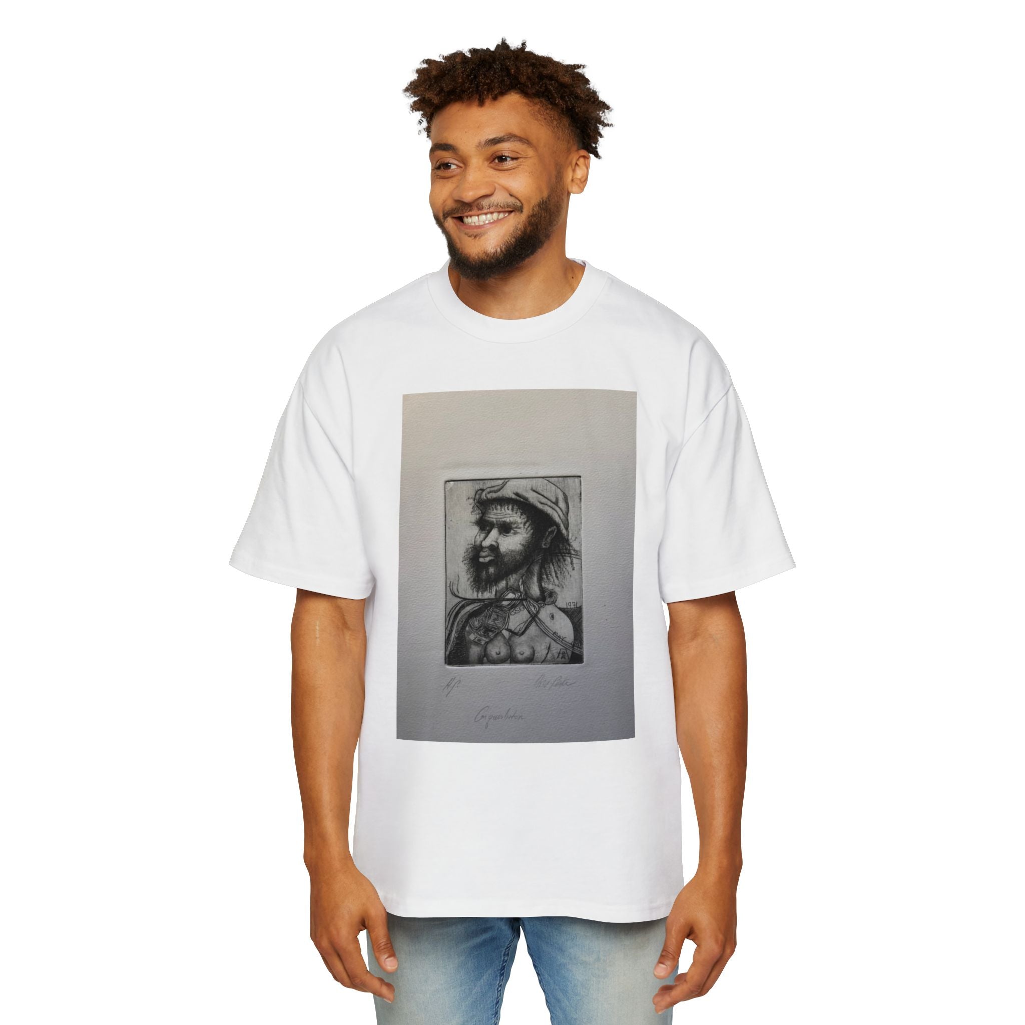 CONQUISTADOR | Vintage Charcoal Drawing, Men's T-Shirt