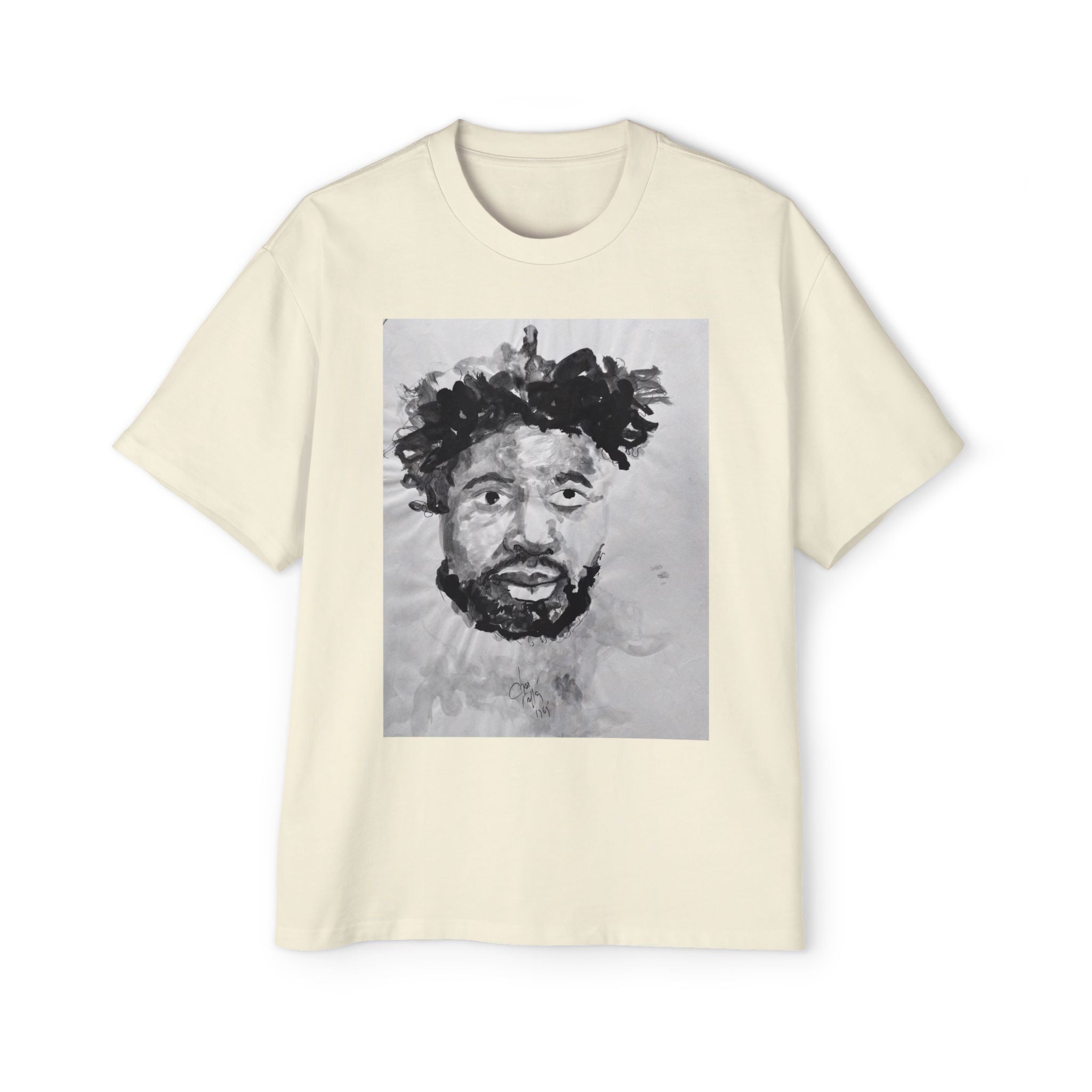 CHARLES 2 | Black Ink Illustration, Artistic PRINT