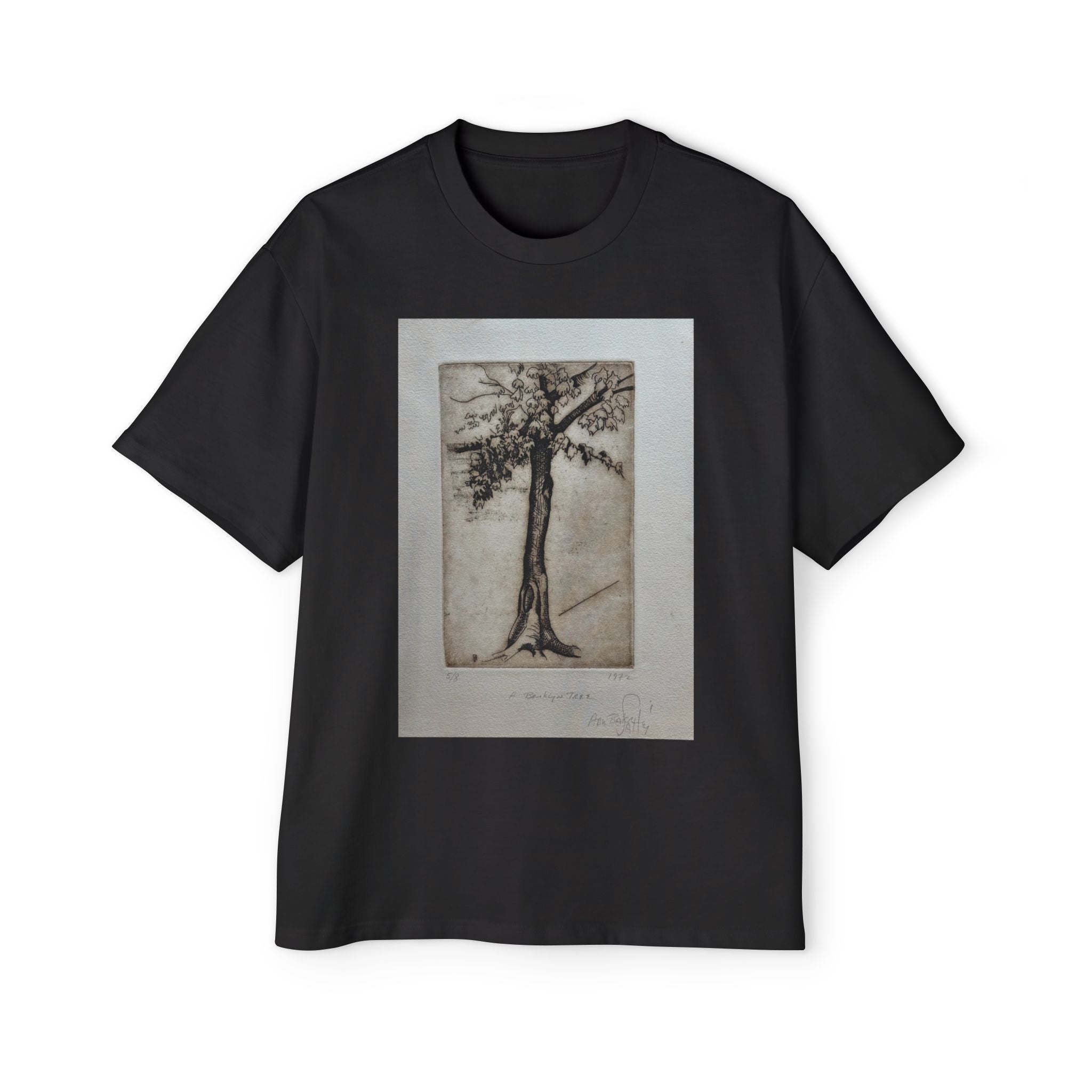 LAST TREE  | Vintage LITHOGRAPH
