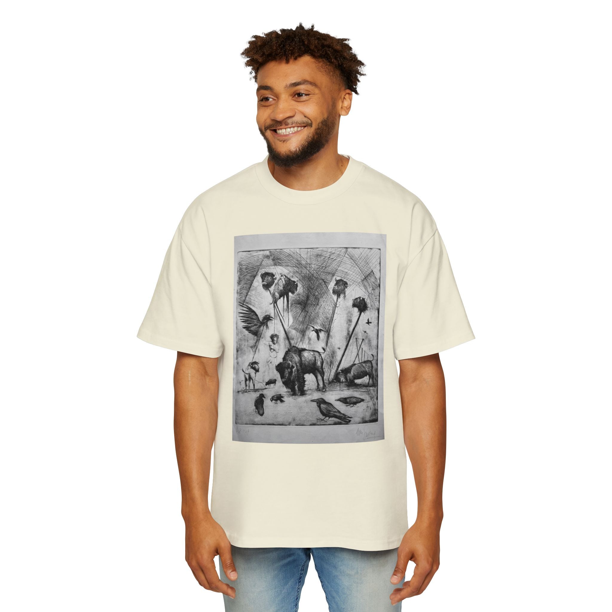 LAST BUFFALO | LITHOGRAPHIC PRINT