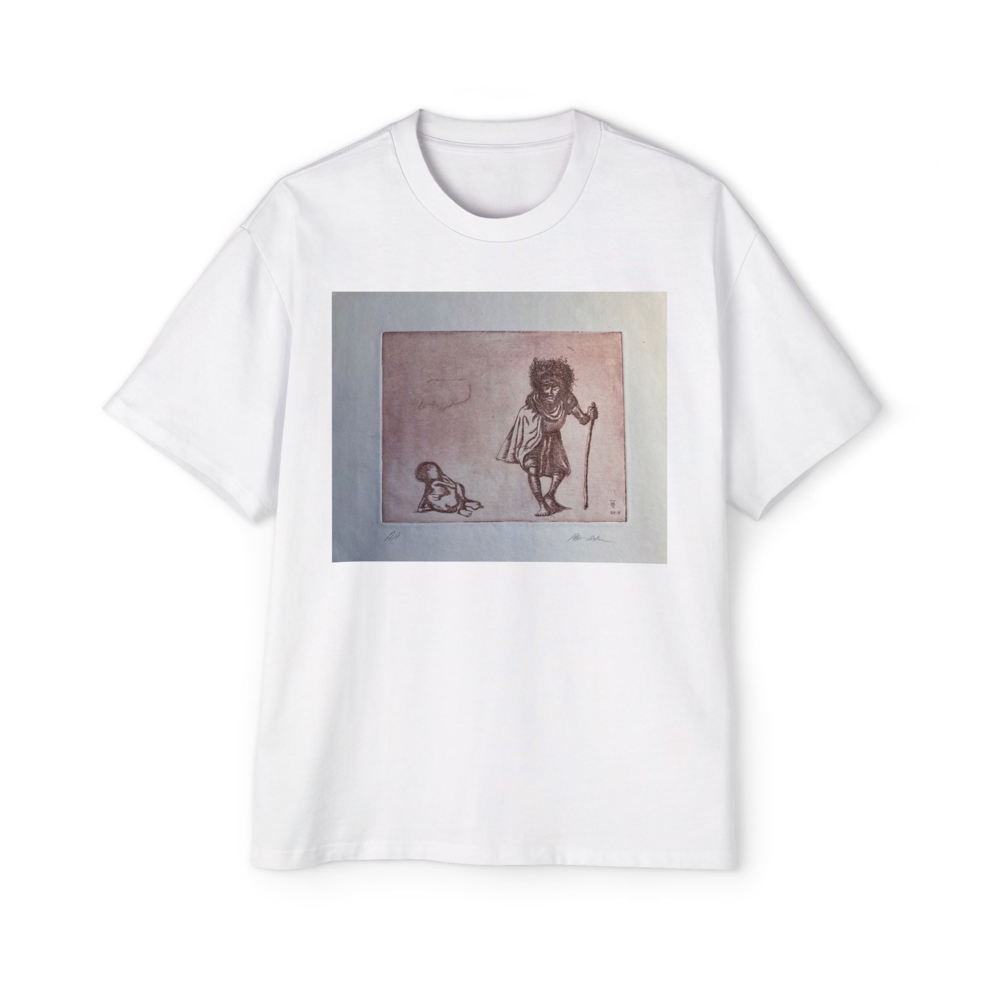 LONG WALK  | VINTAGE LITHOGRAPHIC PRINT
