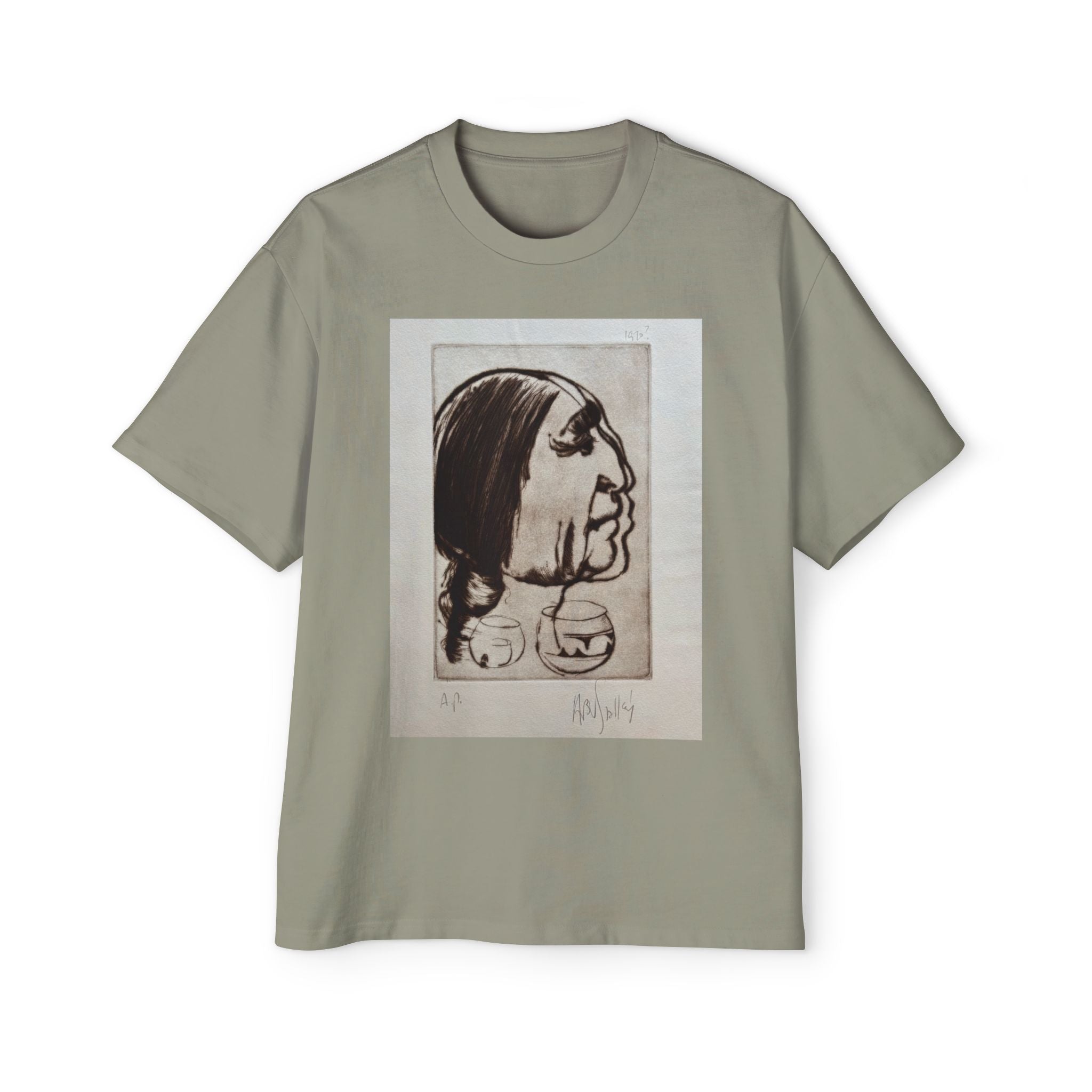 THE LAST MAN| Indigenous Portrait Art Tee