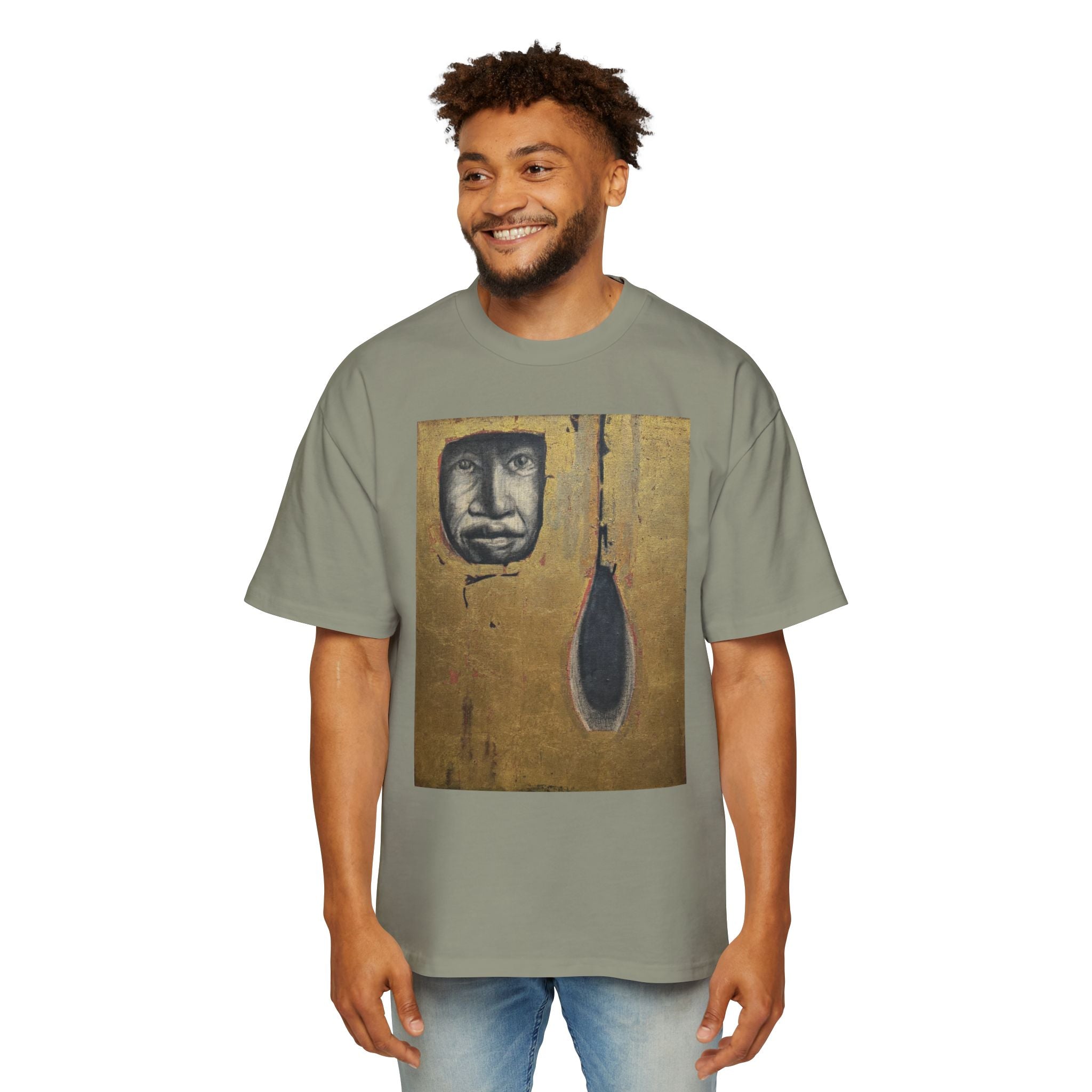 GOLD LEAF PORTRAIT  | Art Print T-Shirt