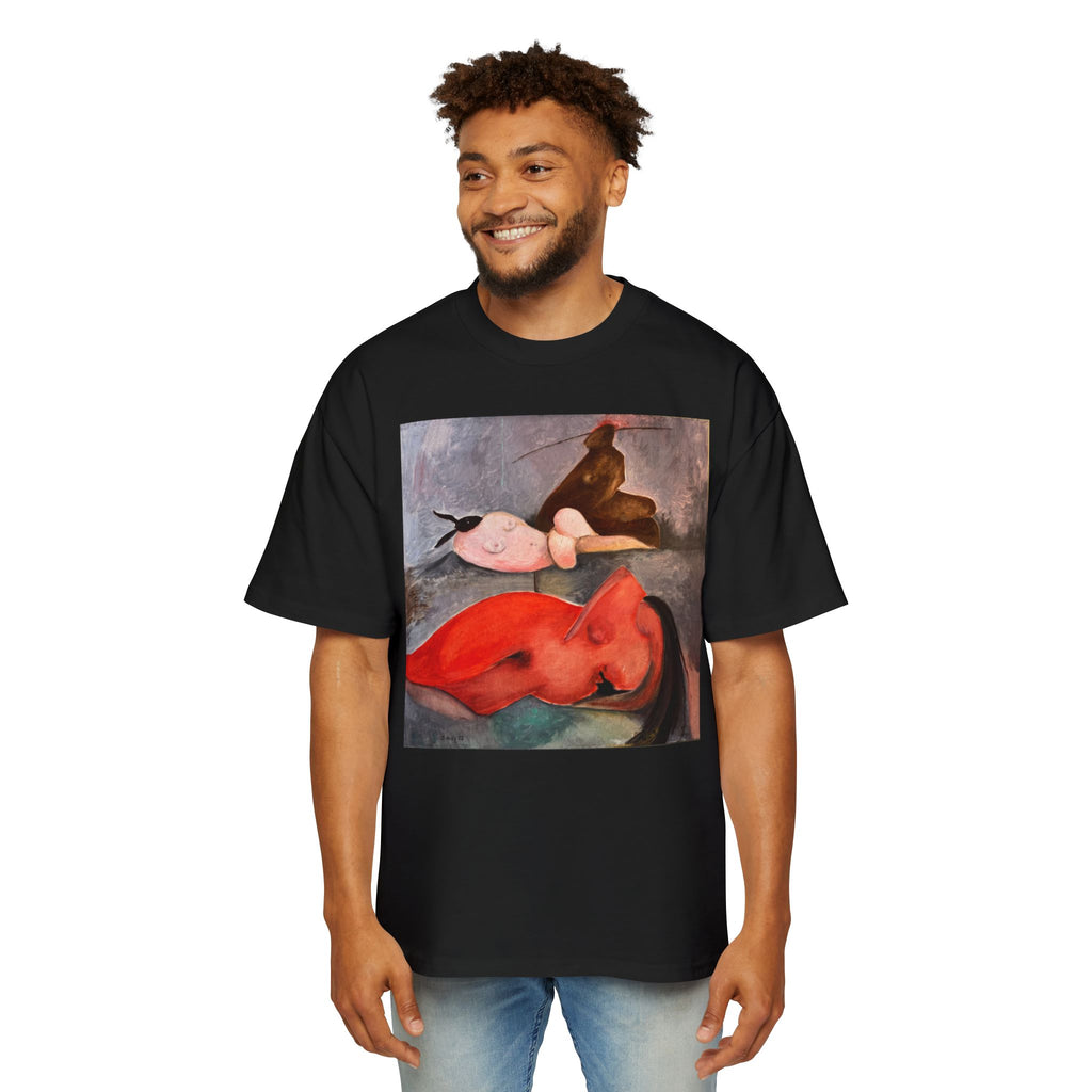 RED| Surreal Red and Pink Figures