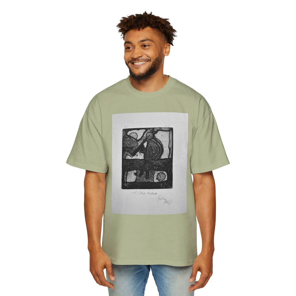 BLACK KACHINA | Vintage Monochrome Etching Tee