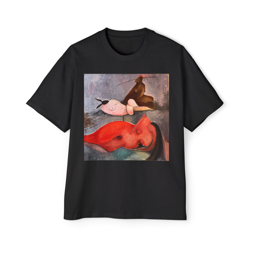 RED| Surreal Red and Pink Figures