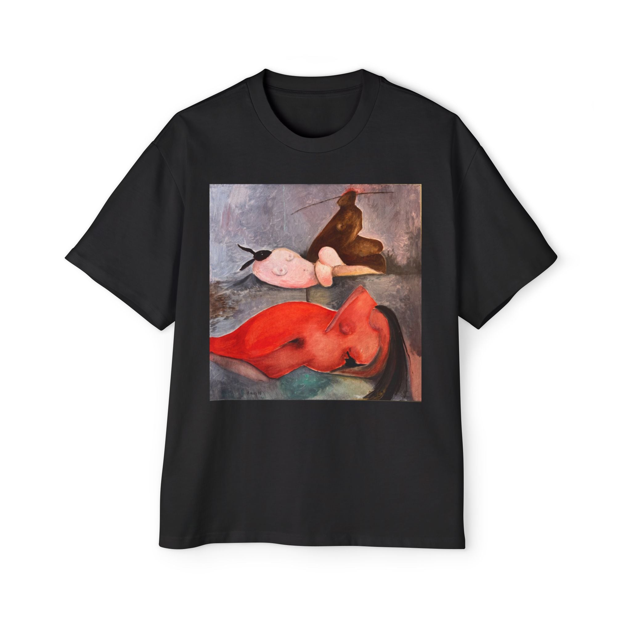 RED| Surreal Red and Pink Figures