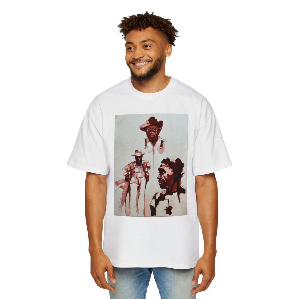 BLACK COWBOYS| Vintage Rodeo Art, Western Men’s Tee