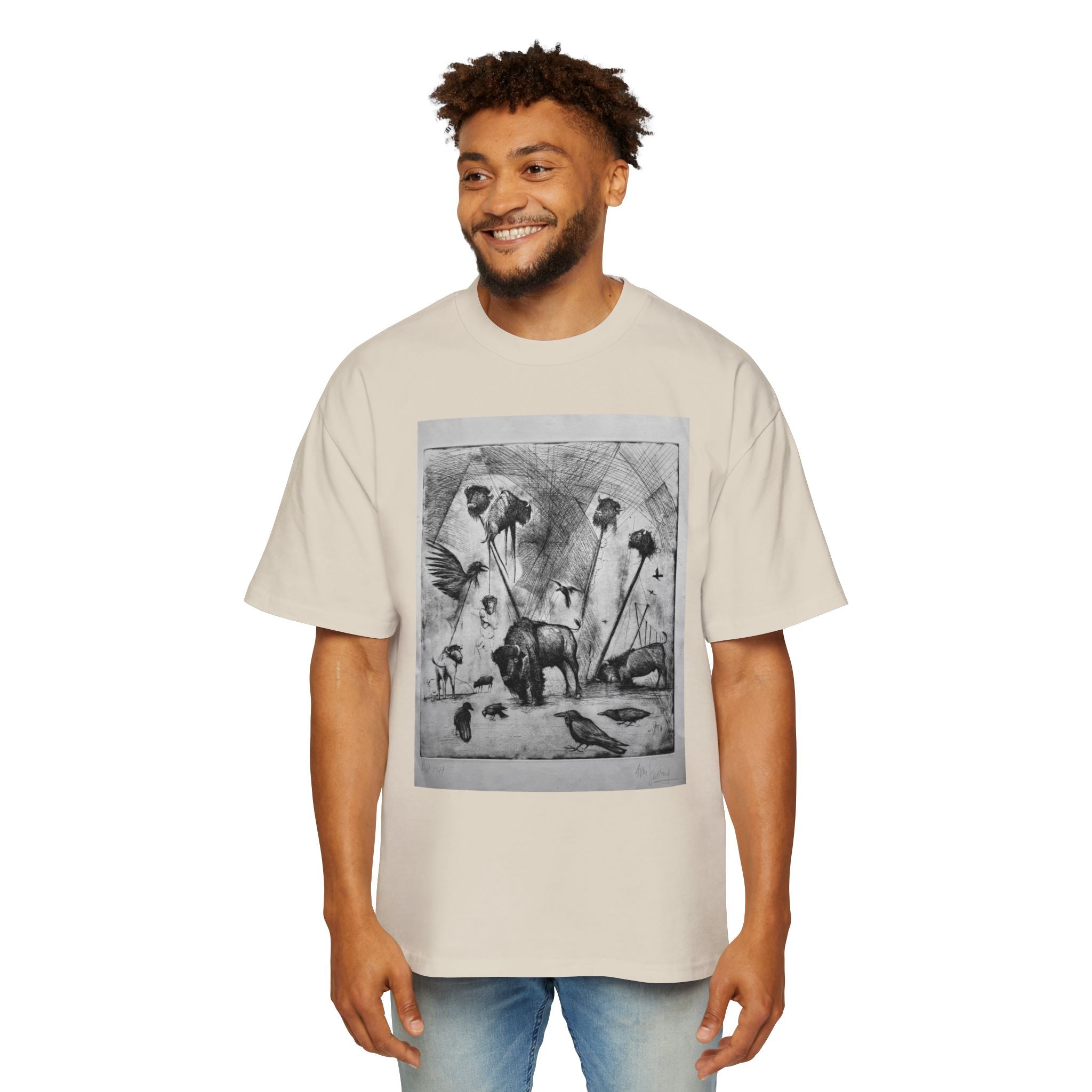 LAST BUFFALO | LITHOGRAPHIC PRINT
