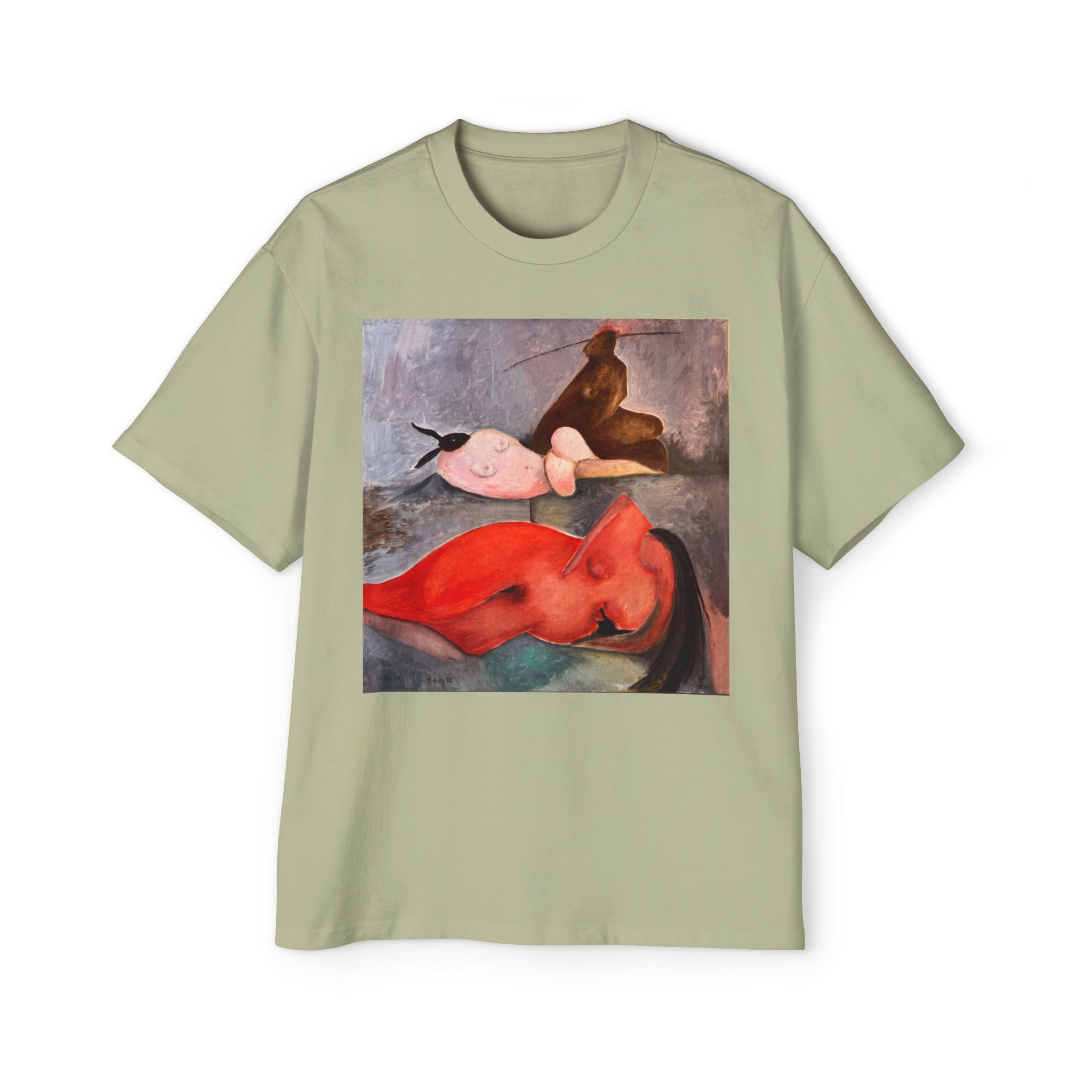 RED| Surreal Red and Pink Figures