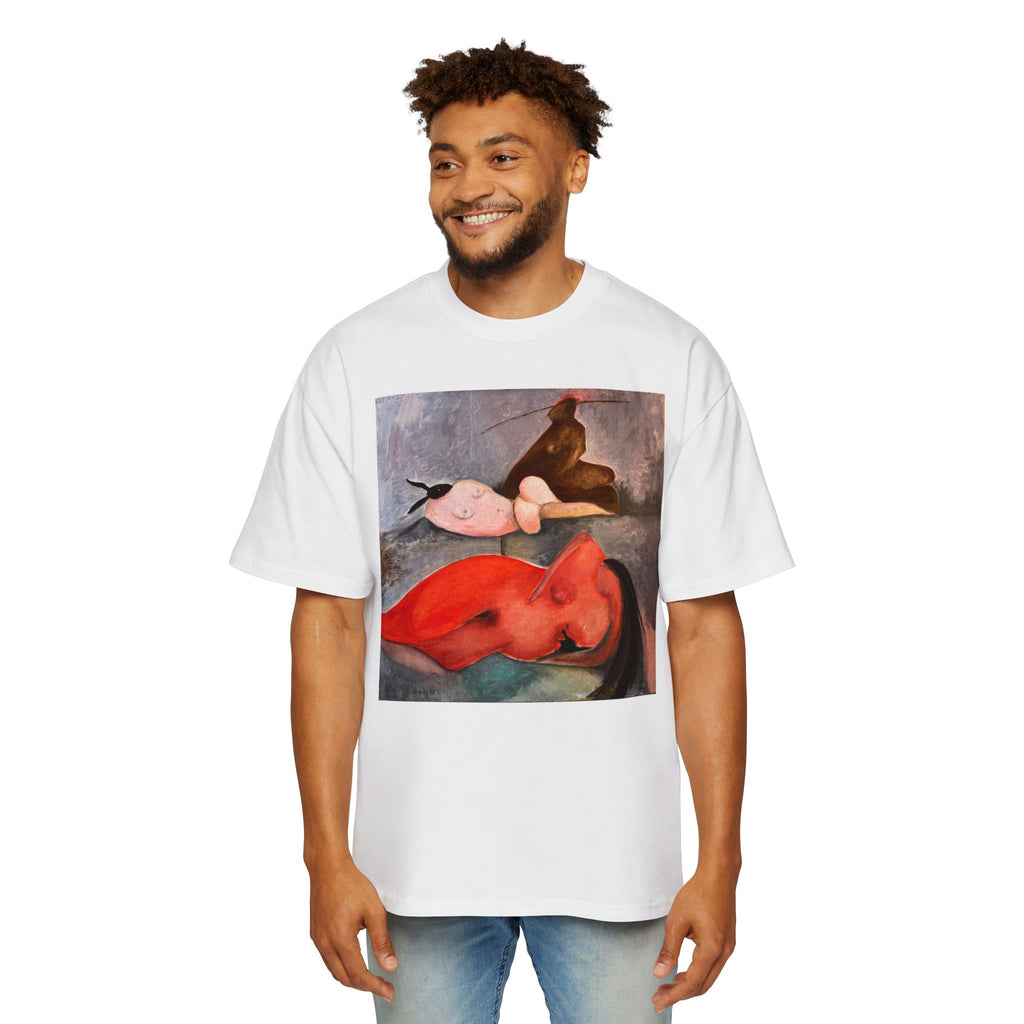 RED| Surreal Red and Pink Figures
