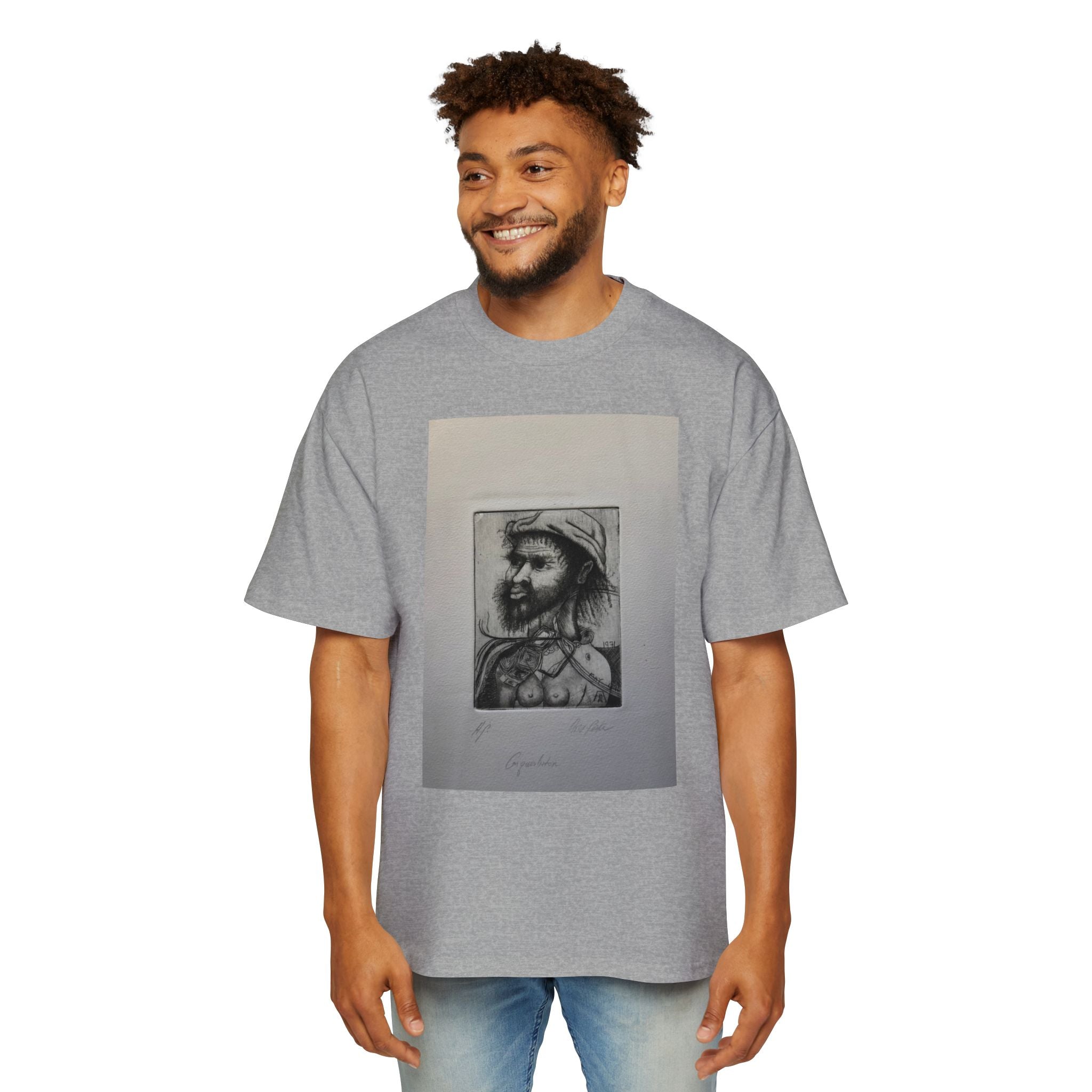 CONQUISTADOR | Vintage Charcoal Drawing, Men's T-Shirt