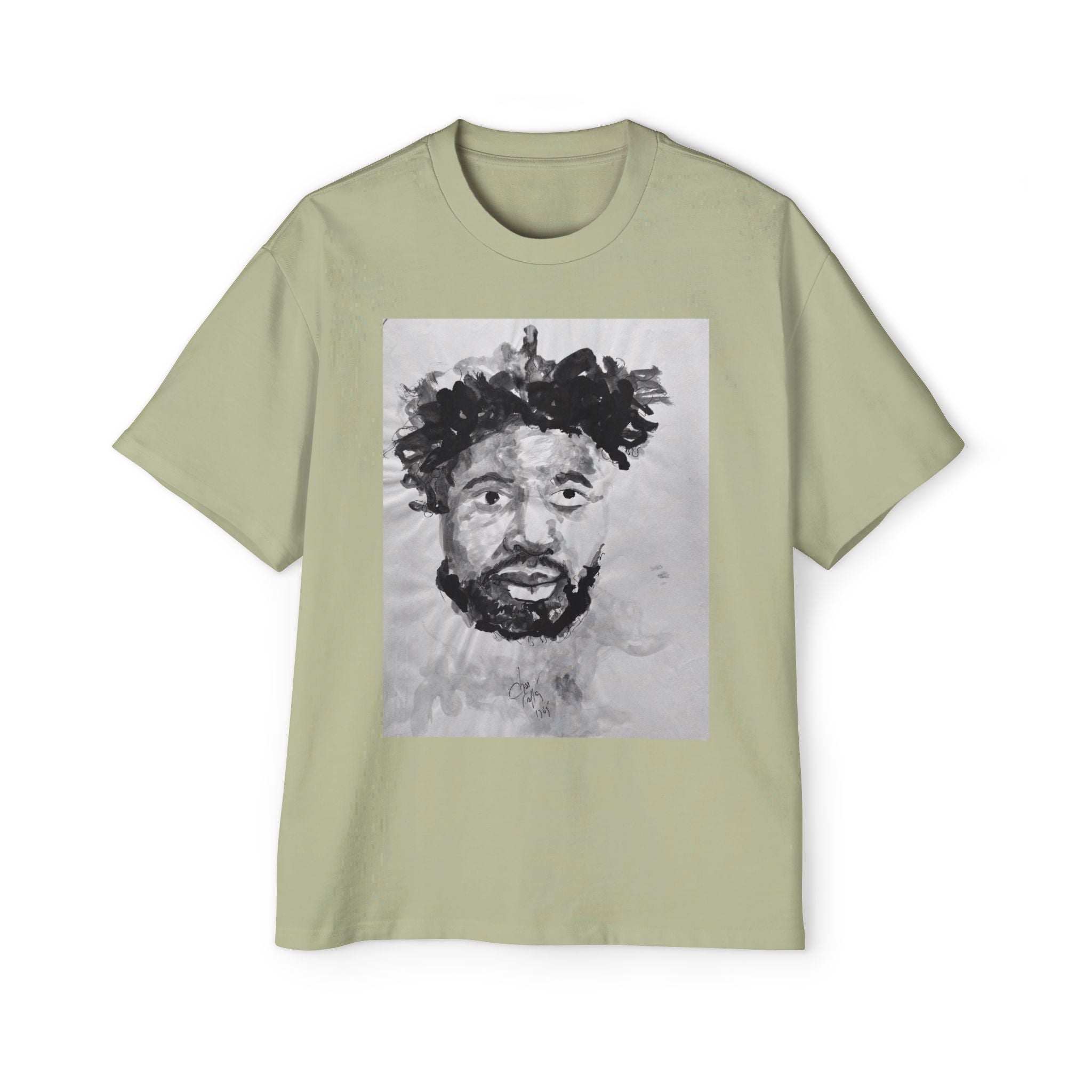 CHARLES 2 | Black Ink Illustration, Artistic PRINT