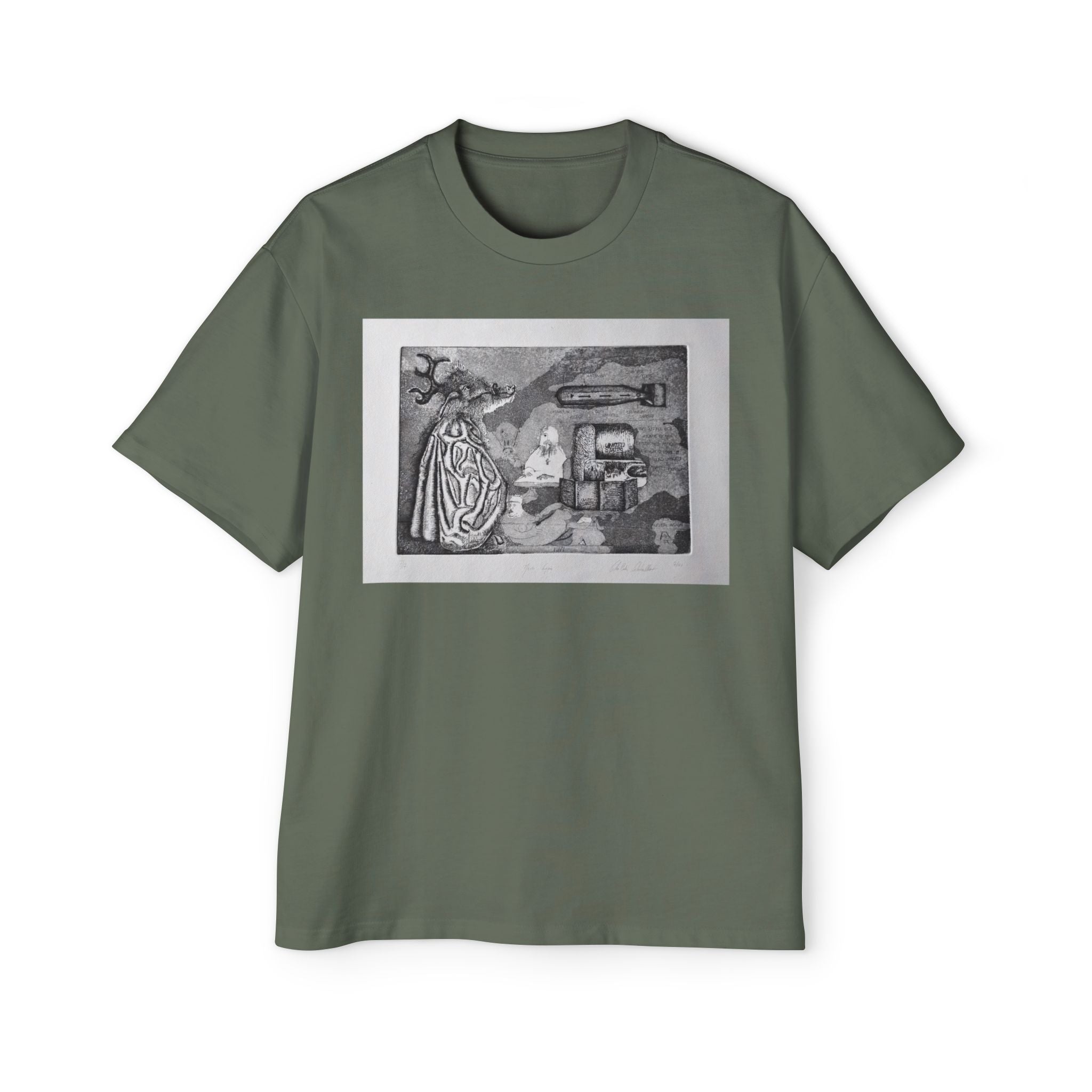 NEVER AGAIN  | LITHOGRAPHIC PRINT