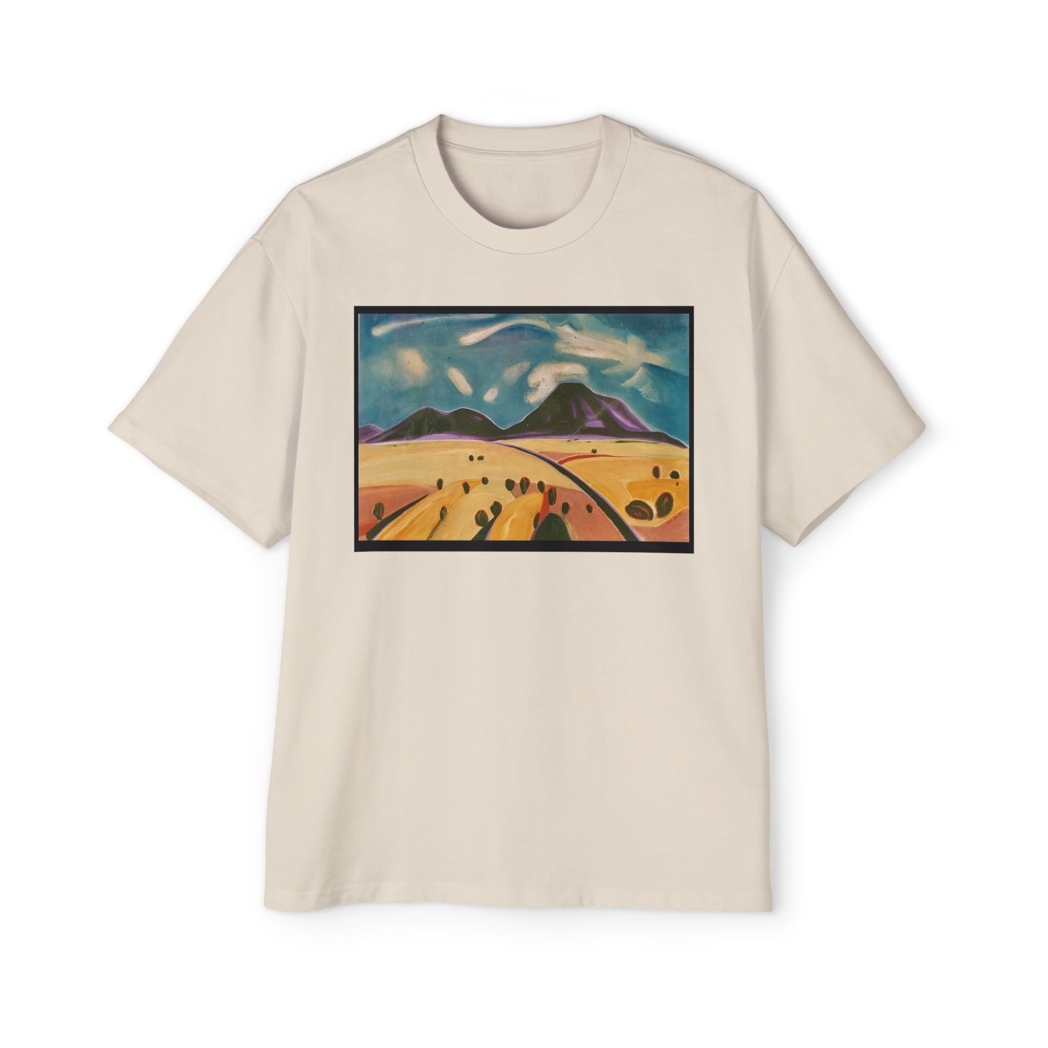 SANTA FE  — Vintage Sunset Road Graphic T-Shirt