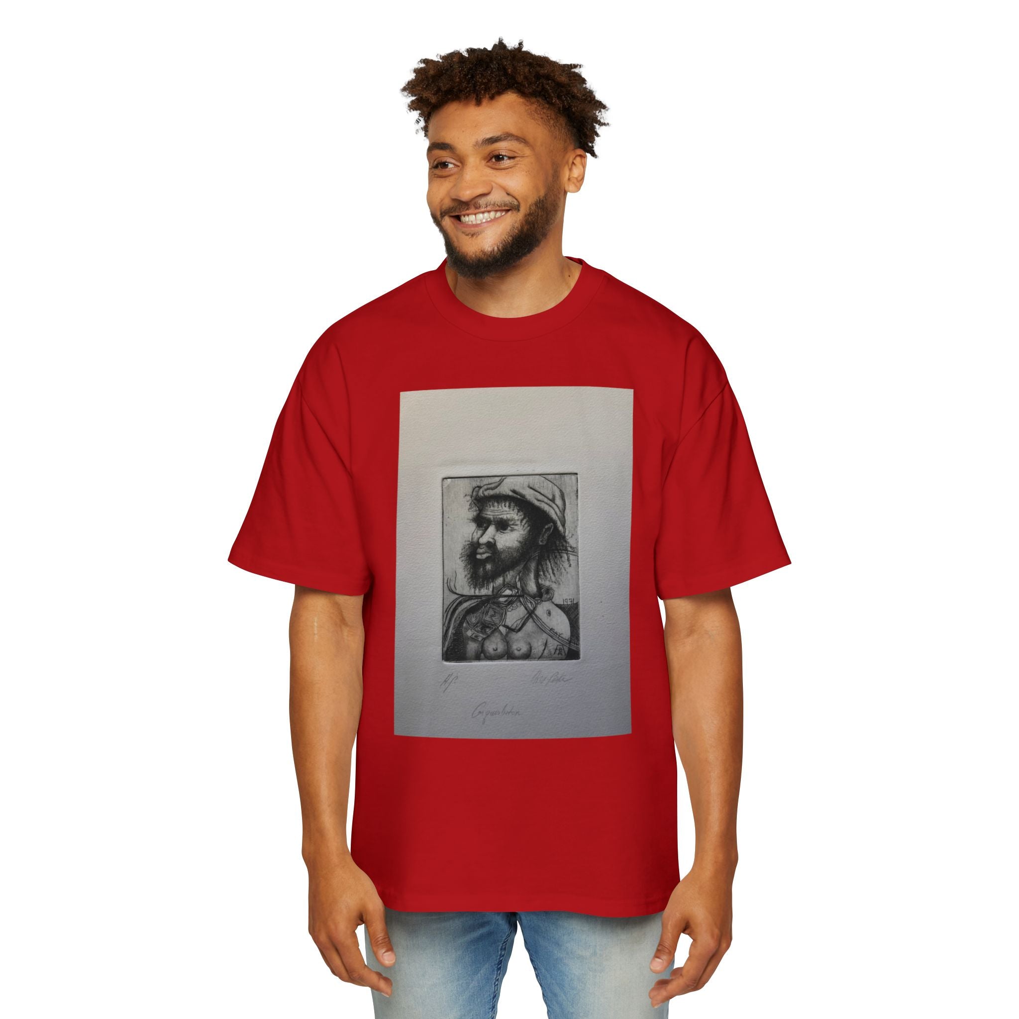 CONQUISTADOR | Vintage Charcoal Drawing, Men's T-Shirt