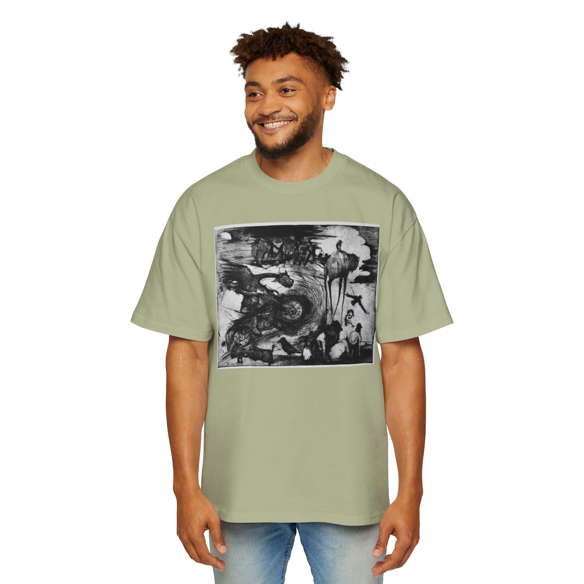 BUFFALO PARTY | White Graphic T-Shirt