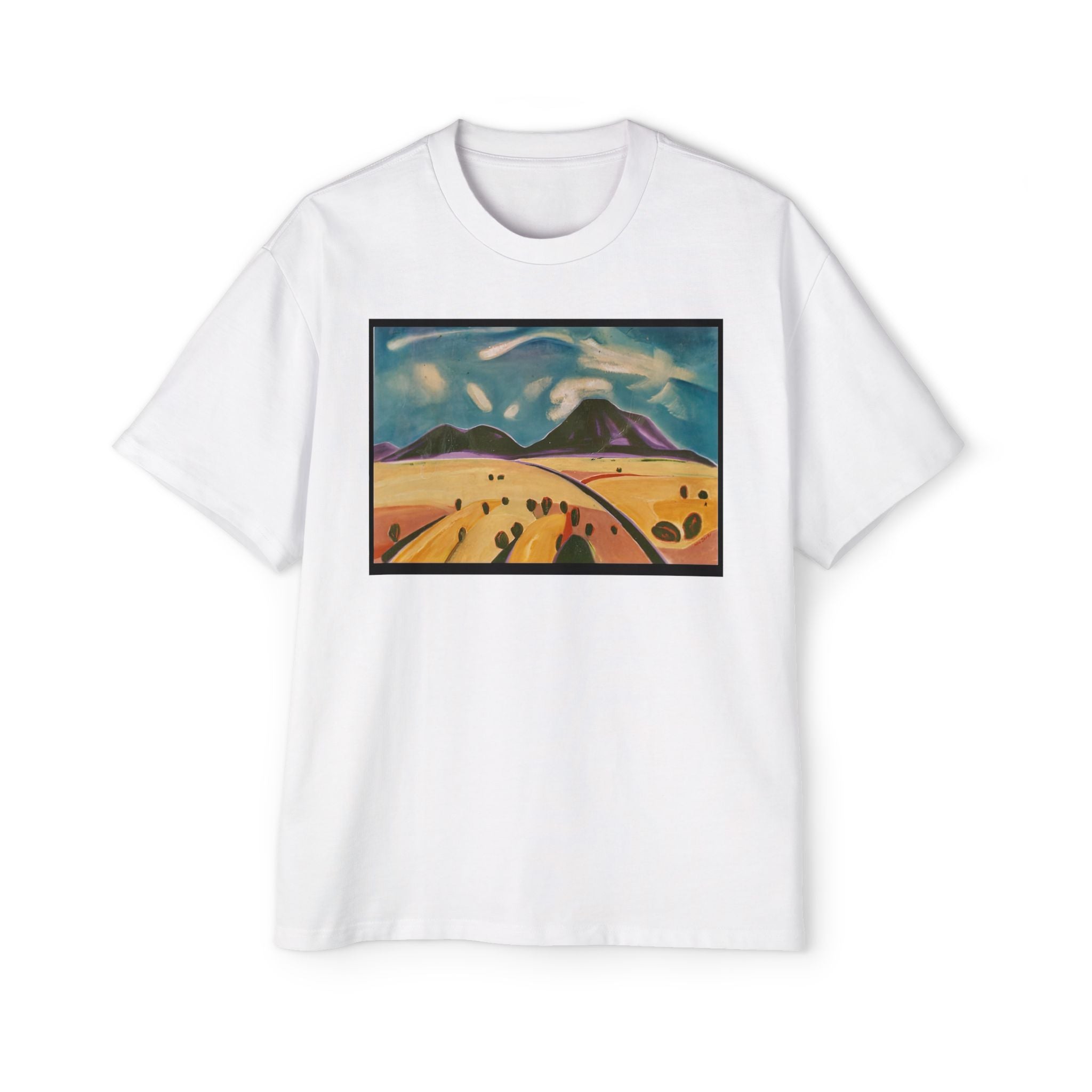 SANTA FE  — Vintage Sunset Road Graphic T-Shirt